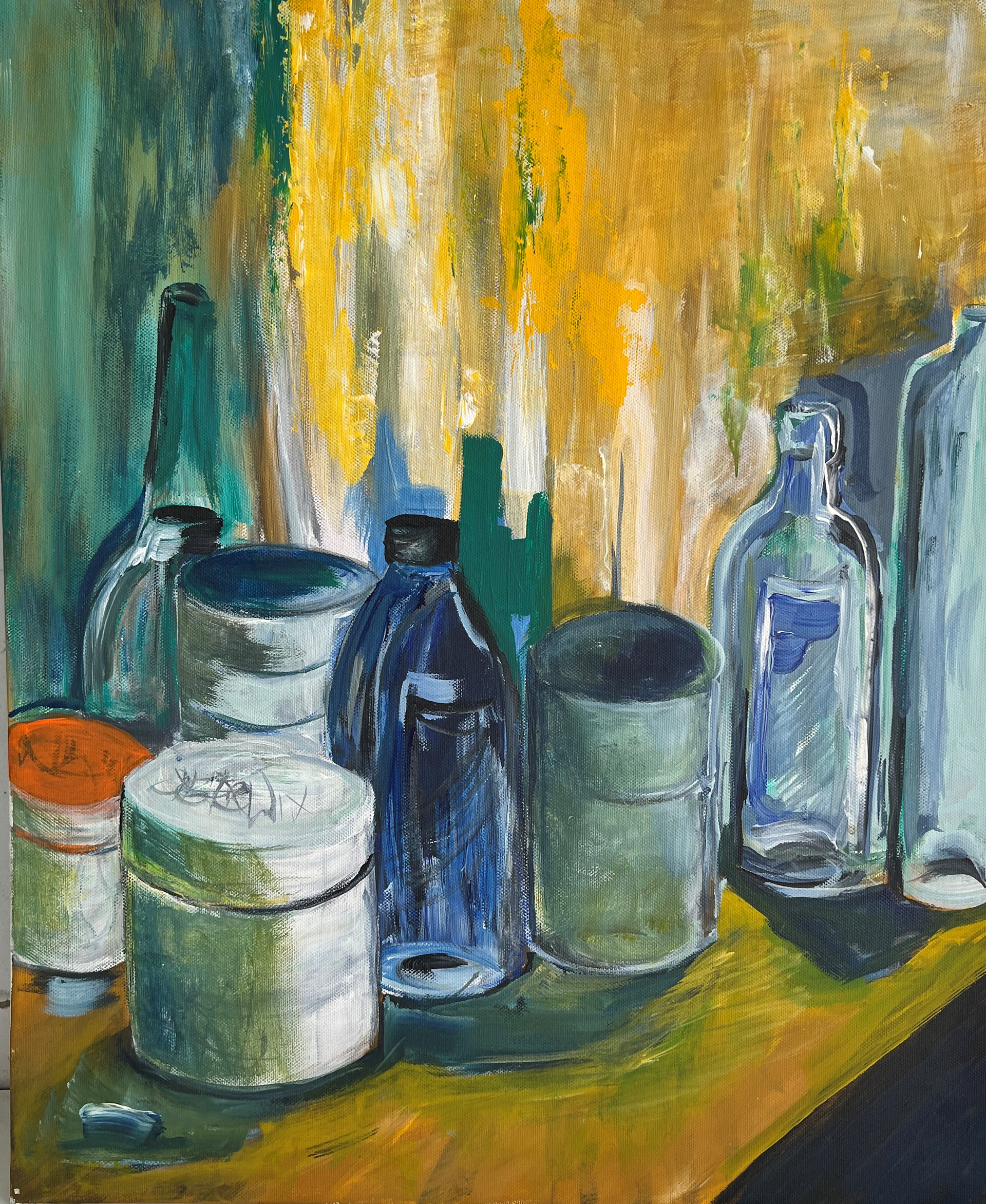 Ohne Titel | Mischtechnik auf Leinwand | 50x60 cm