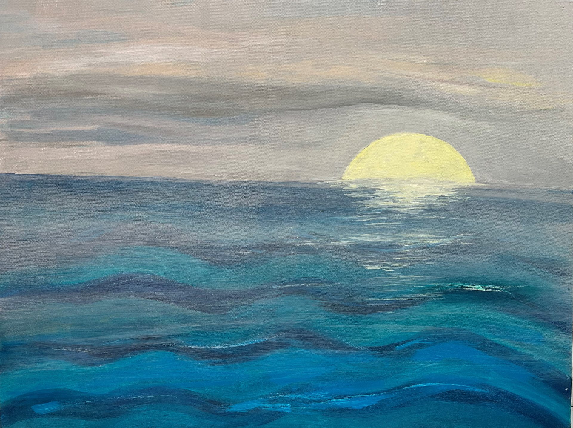 Ohne Titel | Mischtechnik auf Leinwand | 80x60 cm