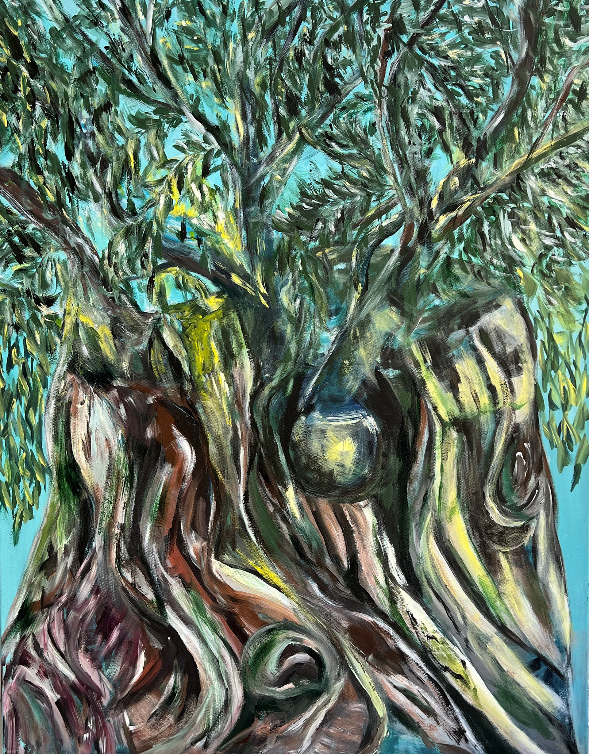 Ohne Titel | Mischtechnik auf Leinwand | 70x90 cm