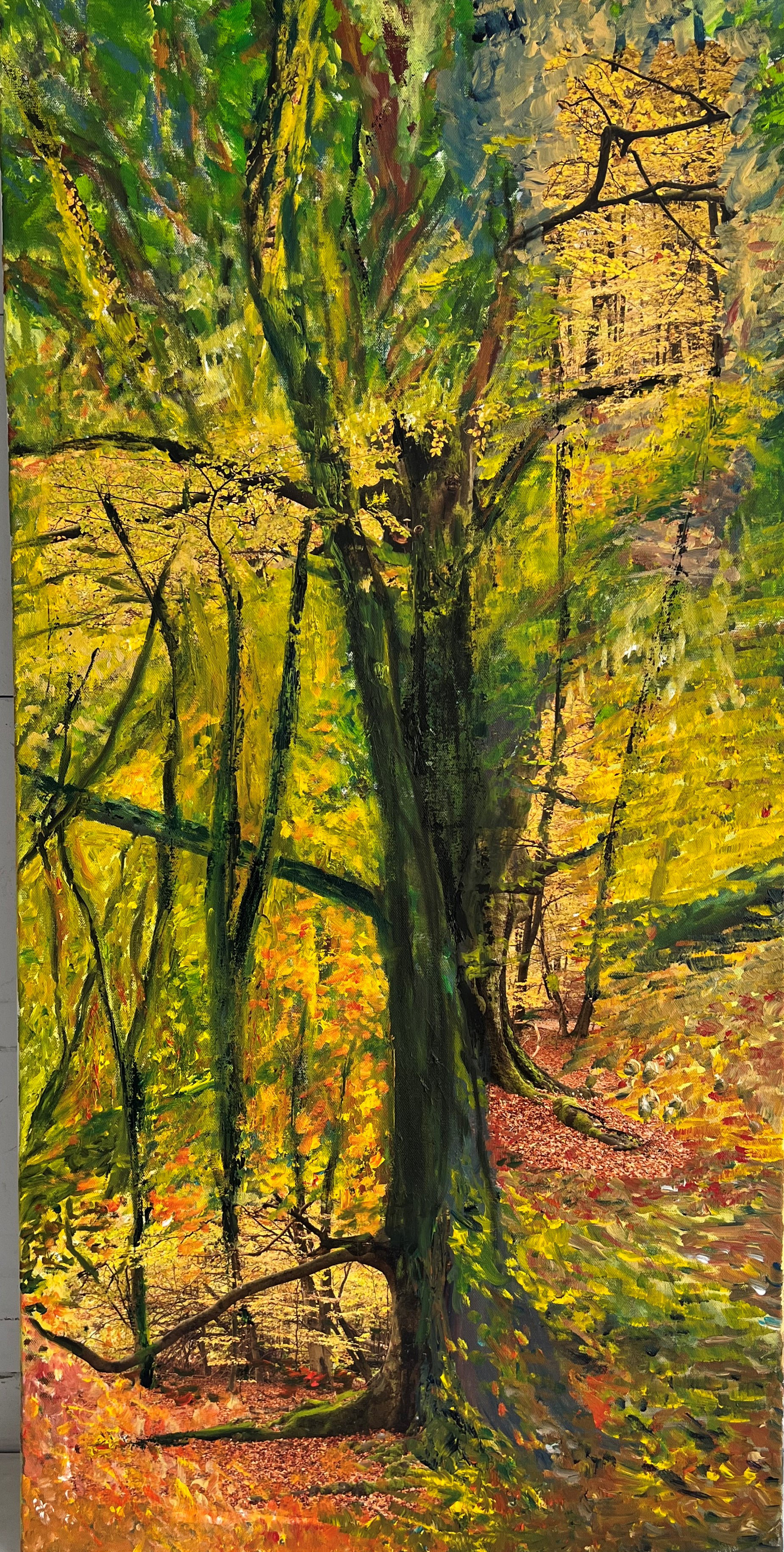 Ohne Titel | Mischtechnik auf Leinwand | 50x100 cm