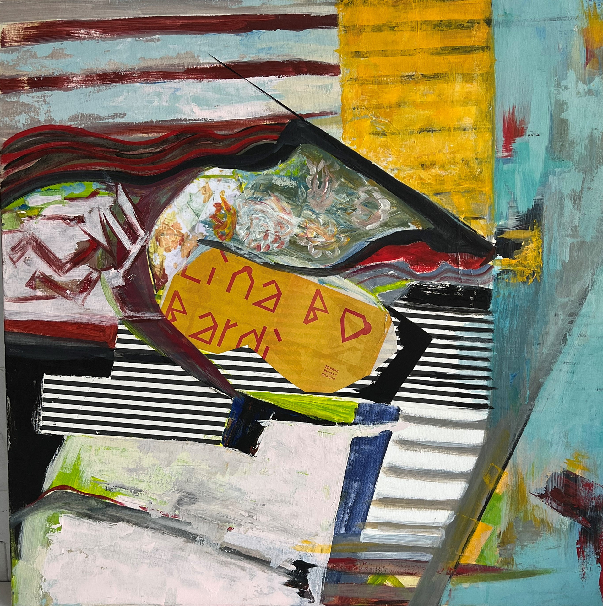 Ohne Titel | Mischtechnik auf Leinwand | 80x80 cm