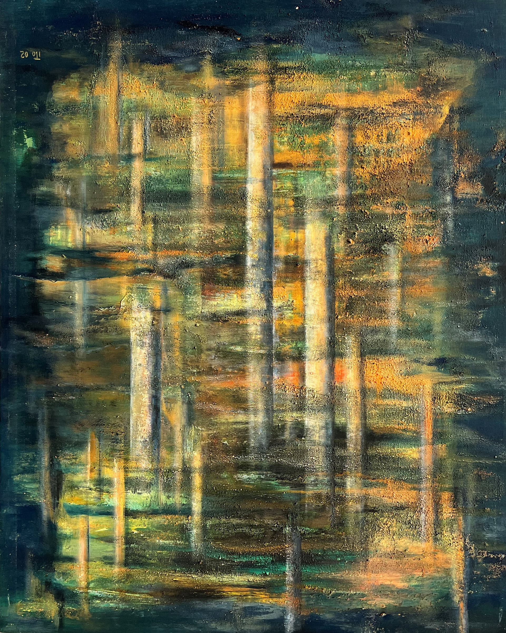Ohne Titel | Mischtechnik auf Leinwand | 80x100 cm