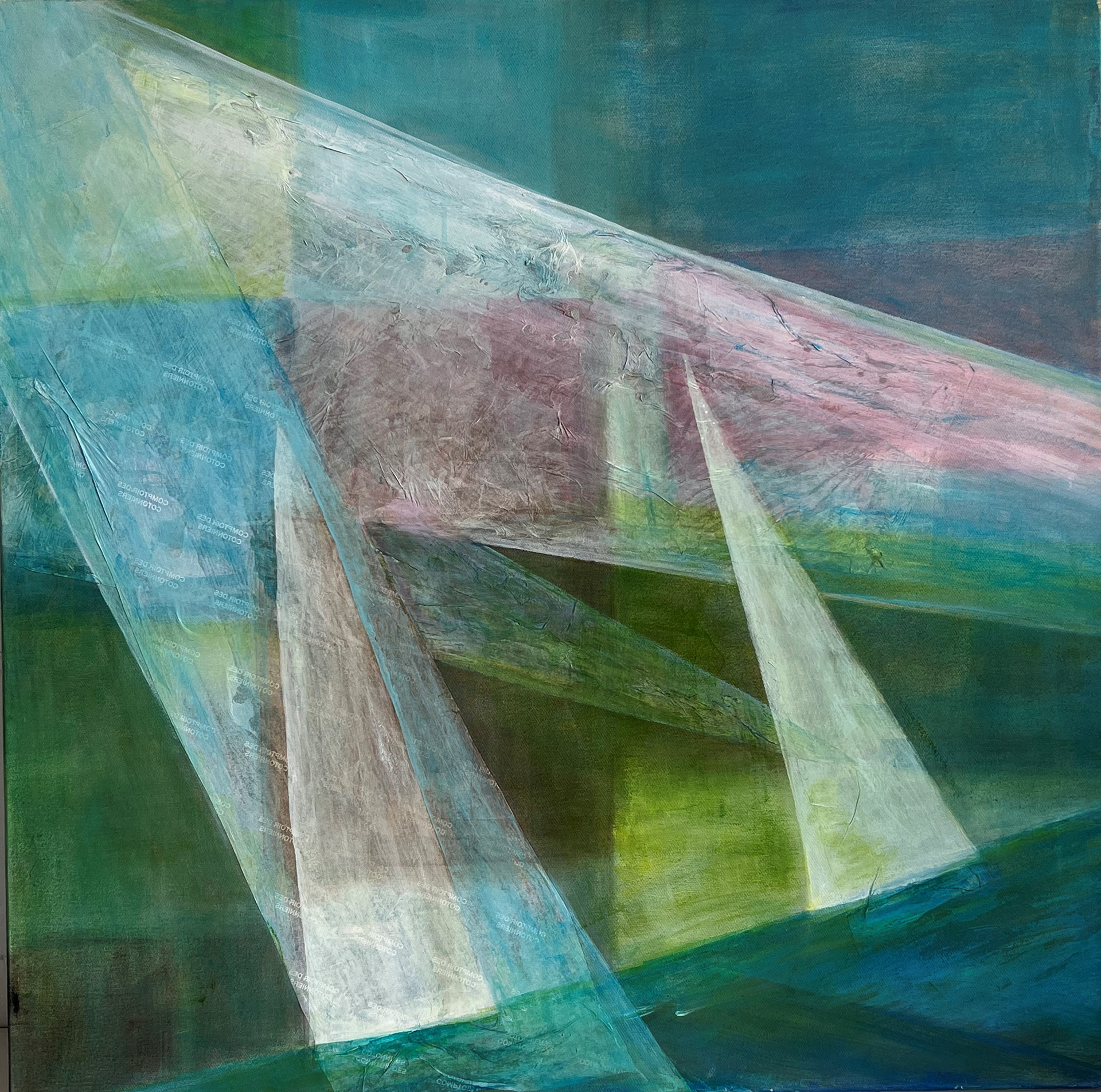 Ohne Titel | Mischtechnik auf Leinwand | 80x80 cm