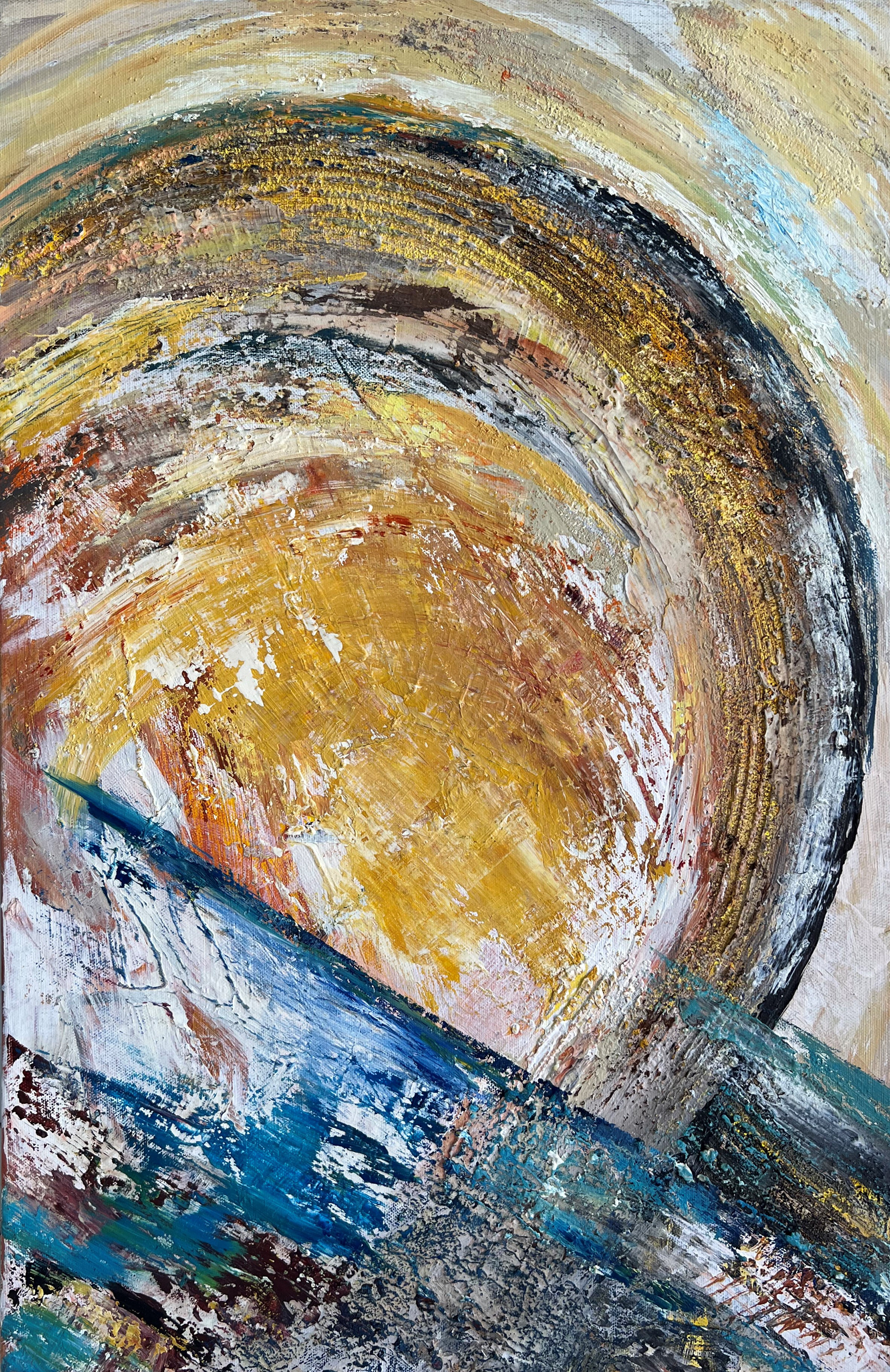 Ohne Titel | Mischtechnik auf Leinwand | 40x60 cm