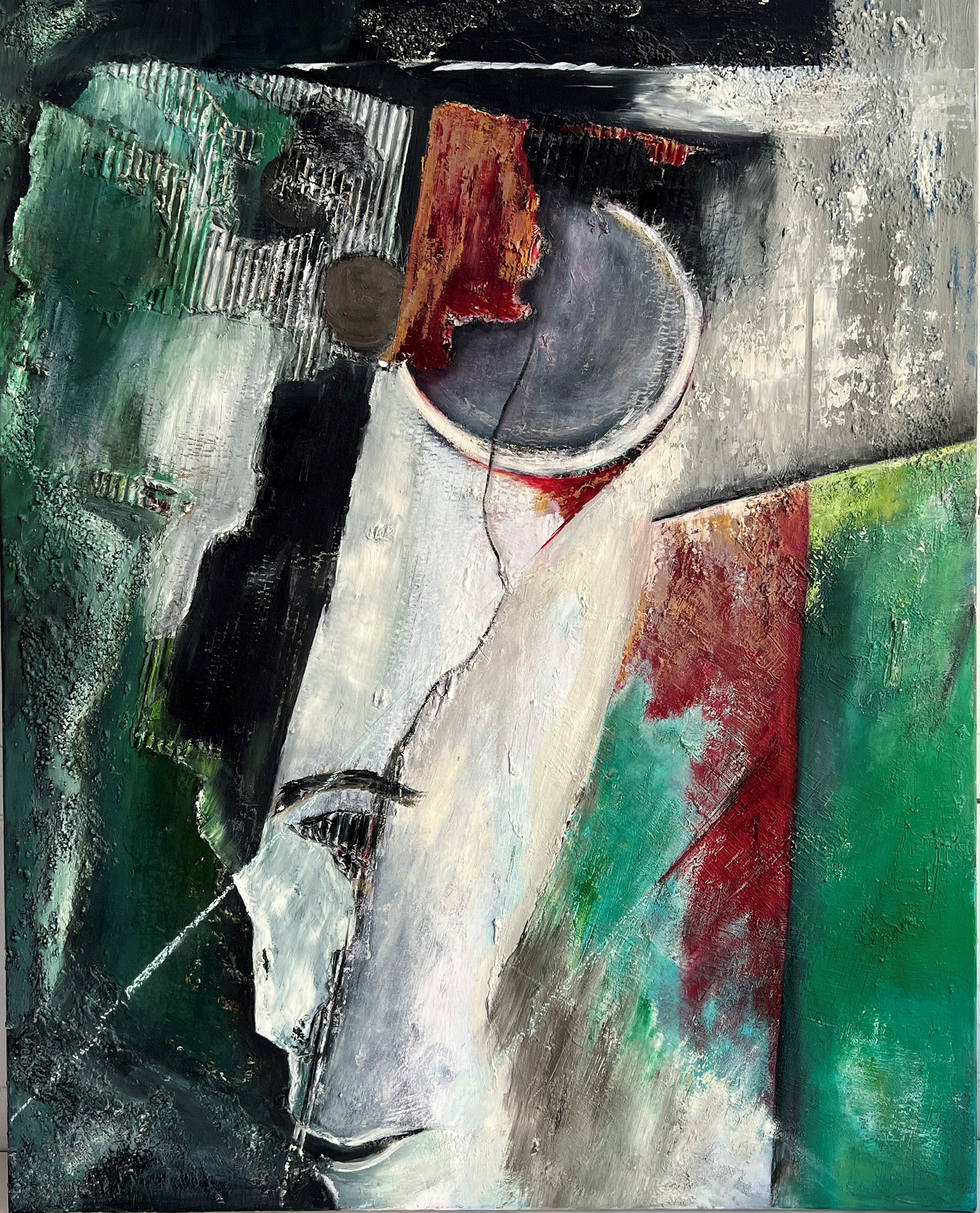 Ohne Titel | Mischtechnik auf Leinwand | 80x100 cm