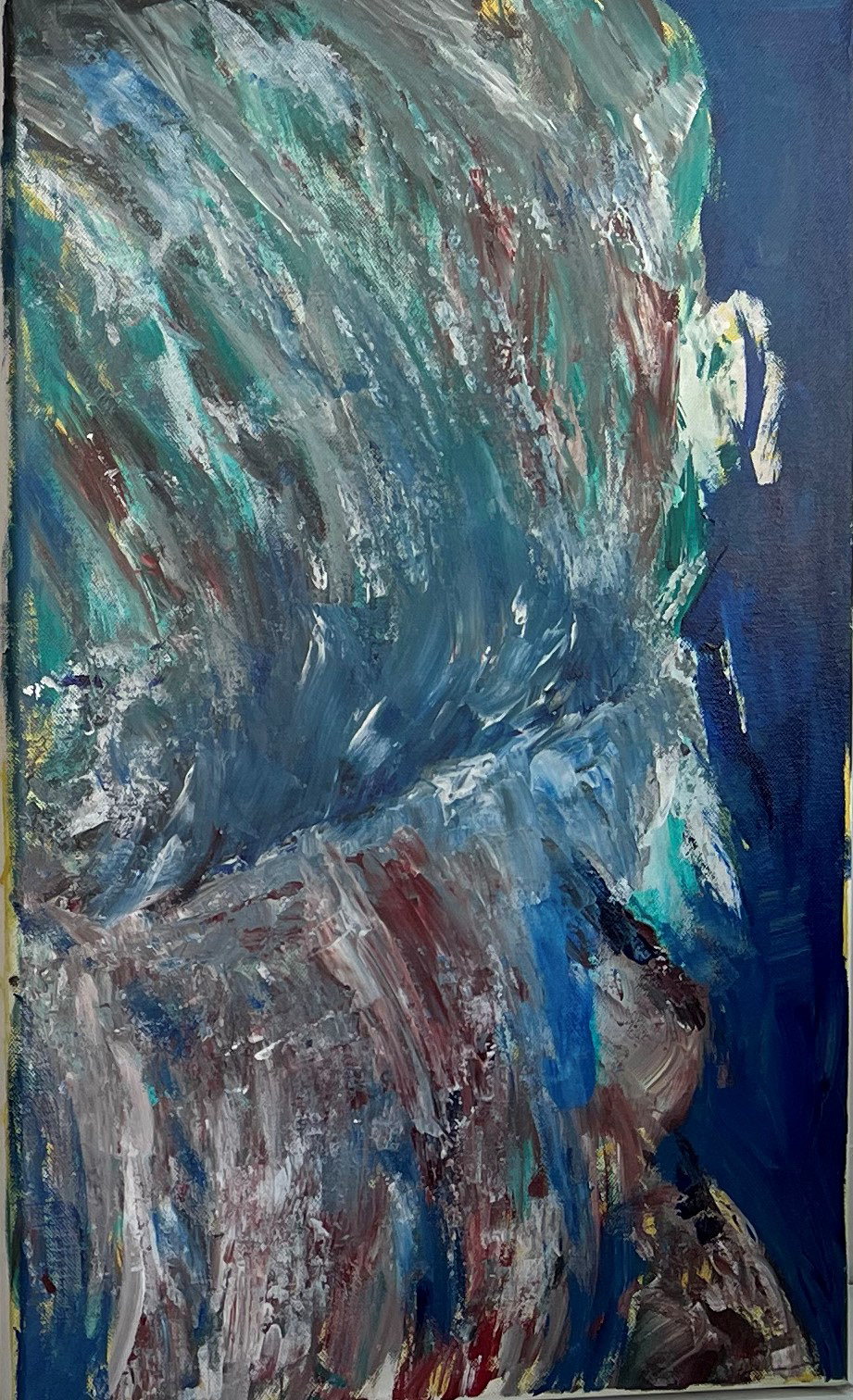 Ohne Titel | Mischtechnik auf Leinwand | 35x55 cm