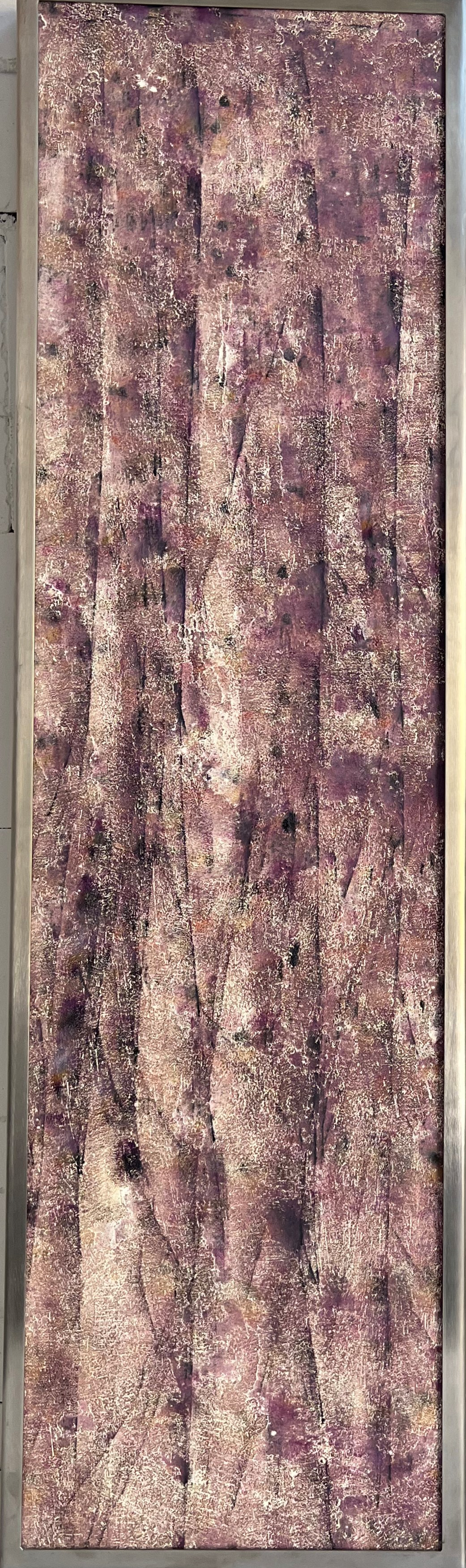 Ohne Titel | Mischtechnik auf Leinwand mit Rahmen | 36x124,5 cm
