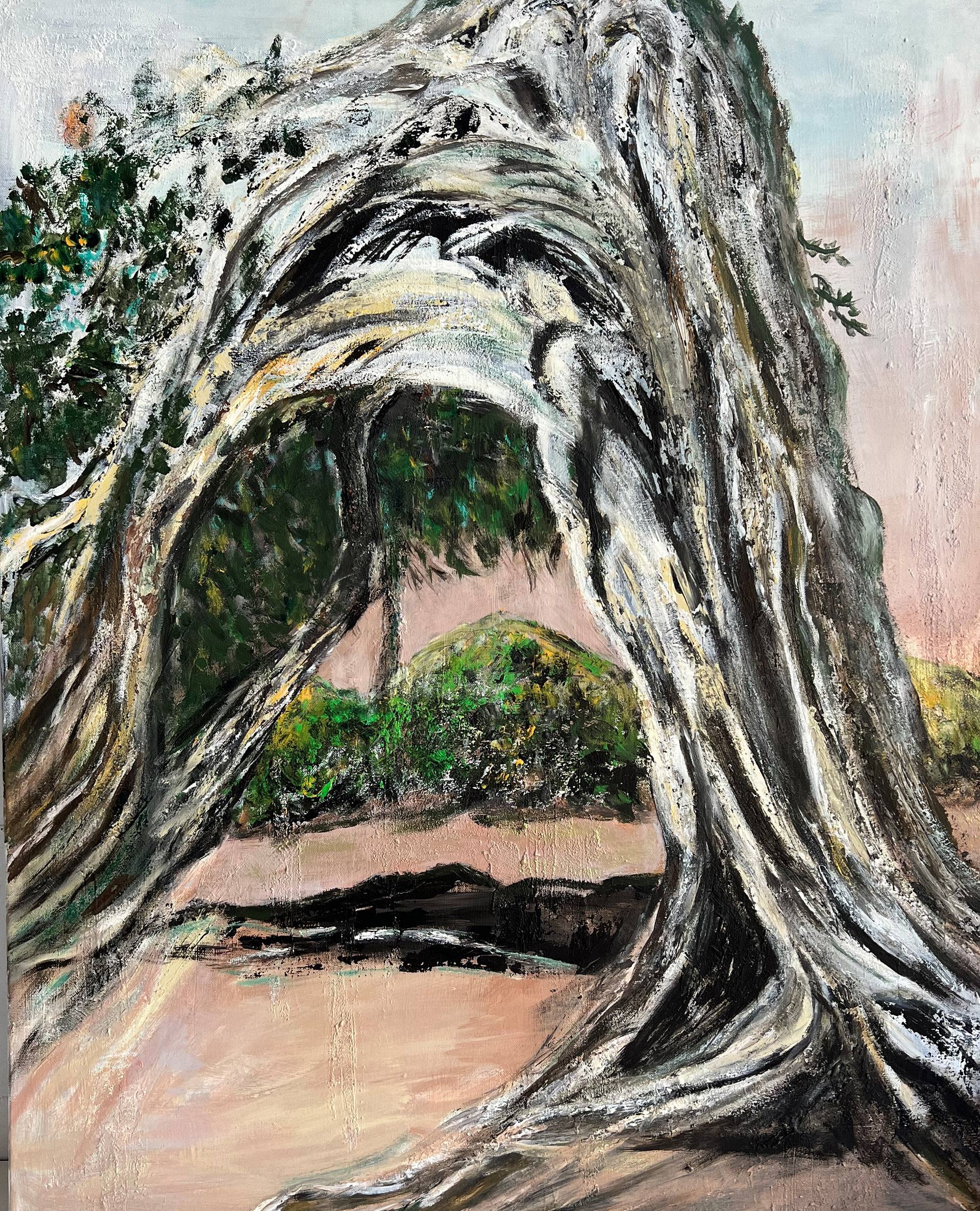 Ohne Titel | Mischtechnik auf Leinwand | 80x100 cm