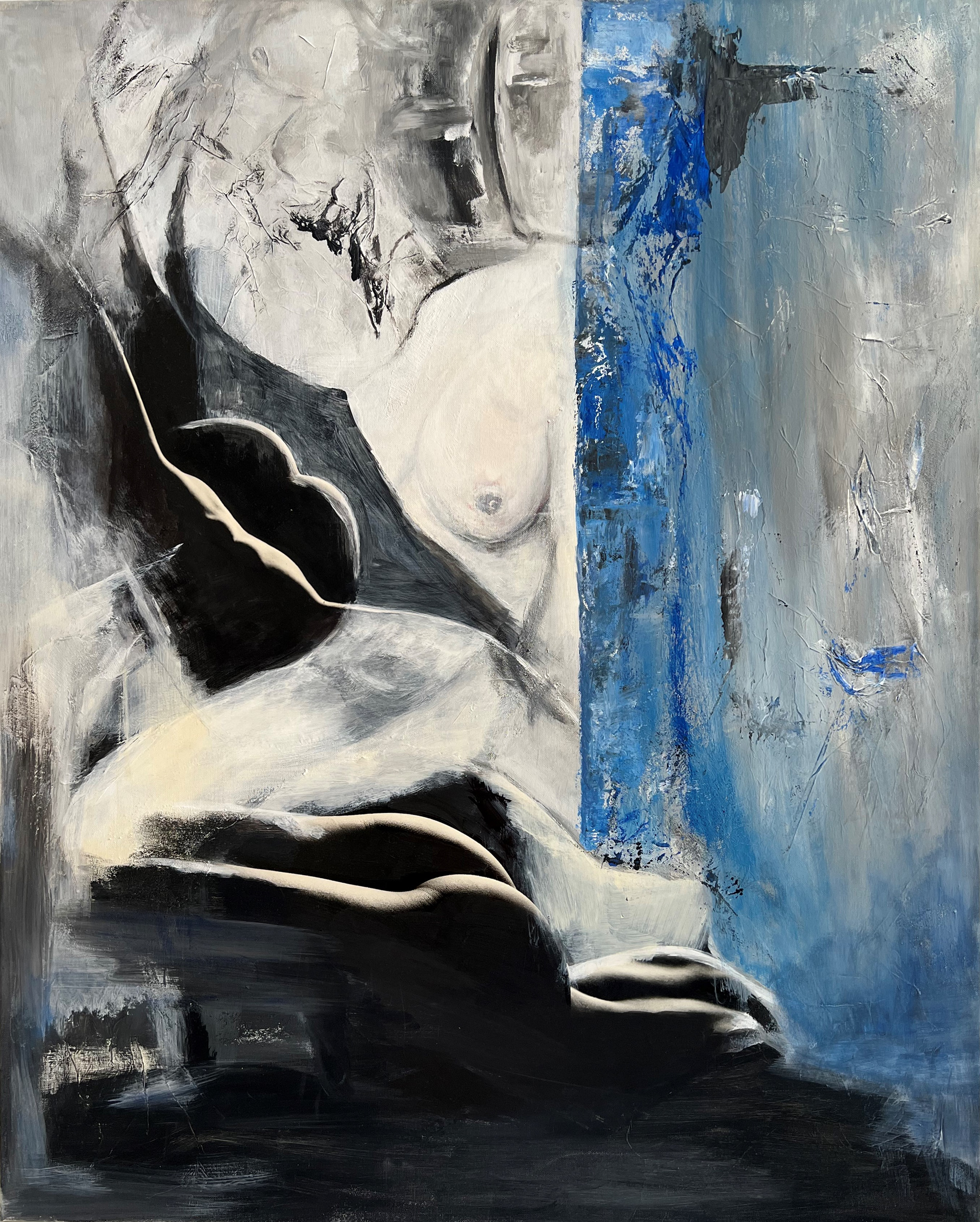 Ohne Titel | Mischtechnik auf Leinwand | 80x100 cm