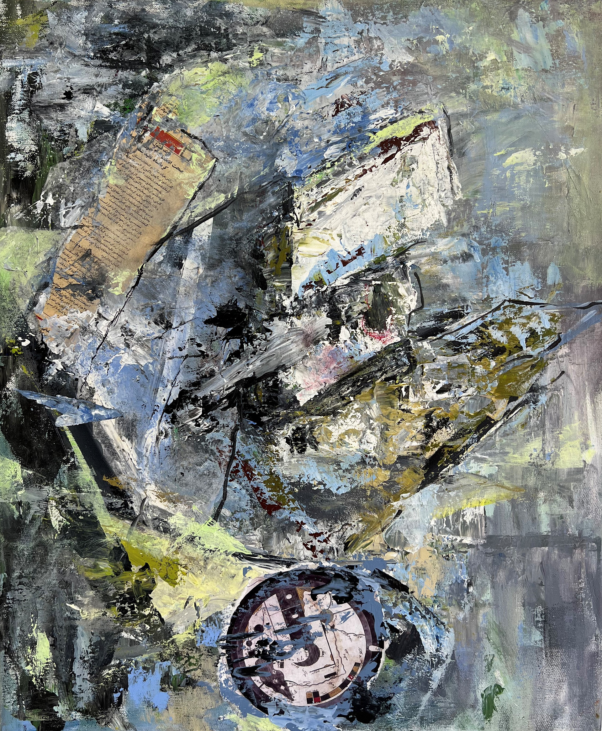 Ohne Titel | Mischtechnik auf Leinwand | 50x60 cm