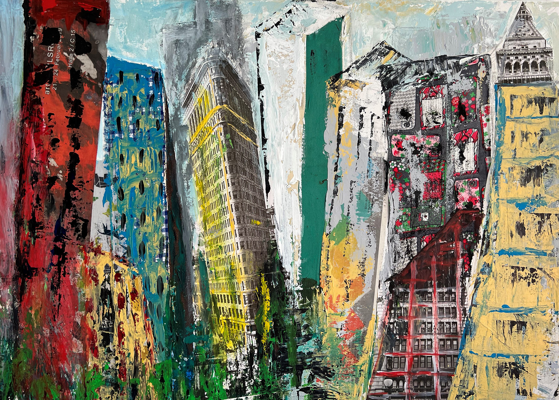 Ohne Titel | Mischtechnik auf Leinwand | 70x50 cm