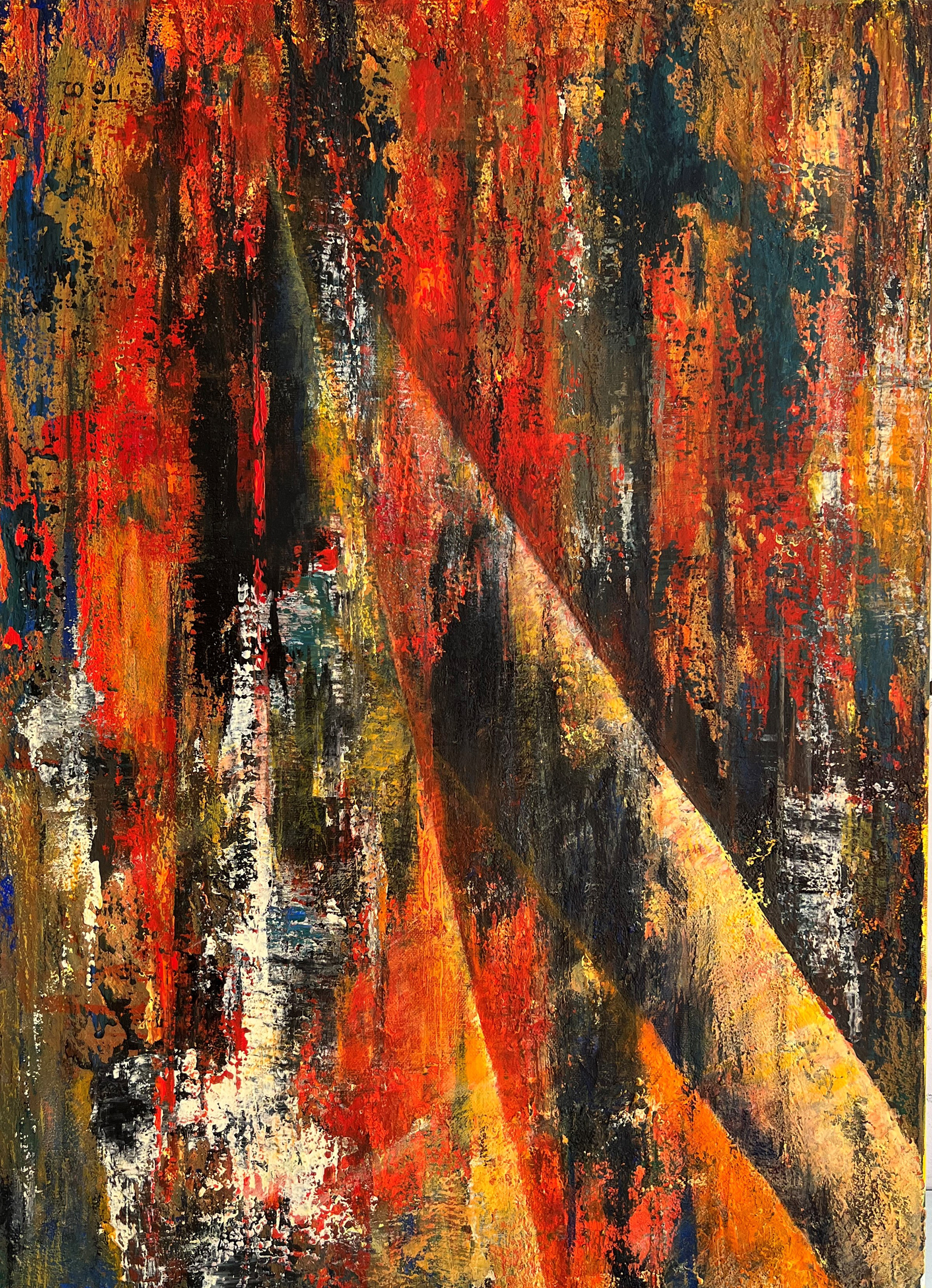 Ohne Titel | Mischtechnik auf Leinwand | 50x70 cm