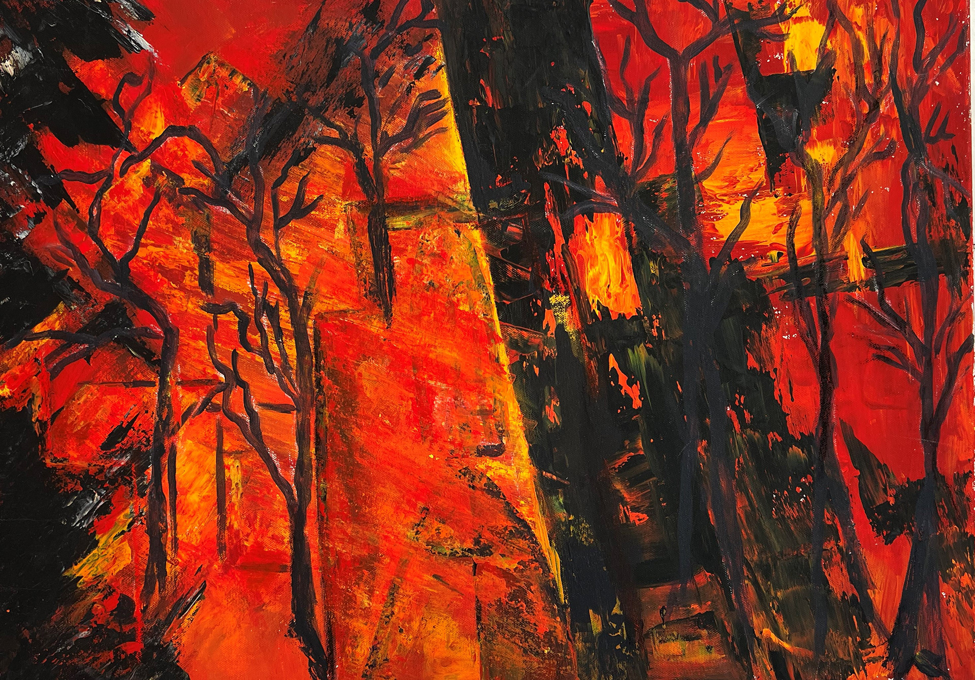 Ohne Titel | Mischtechnik auf Leinwand | 70x50 cm