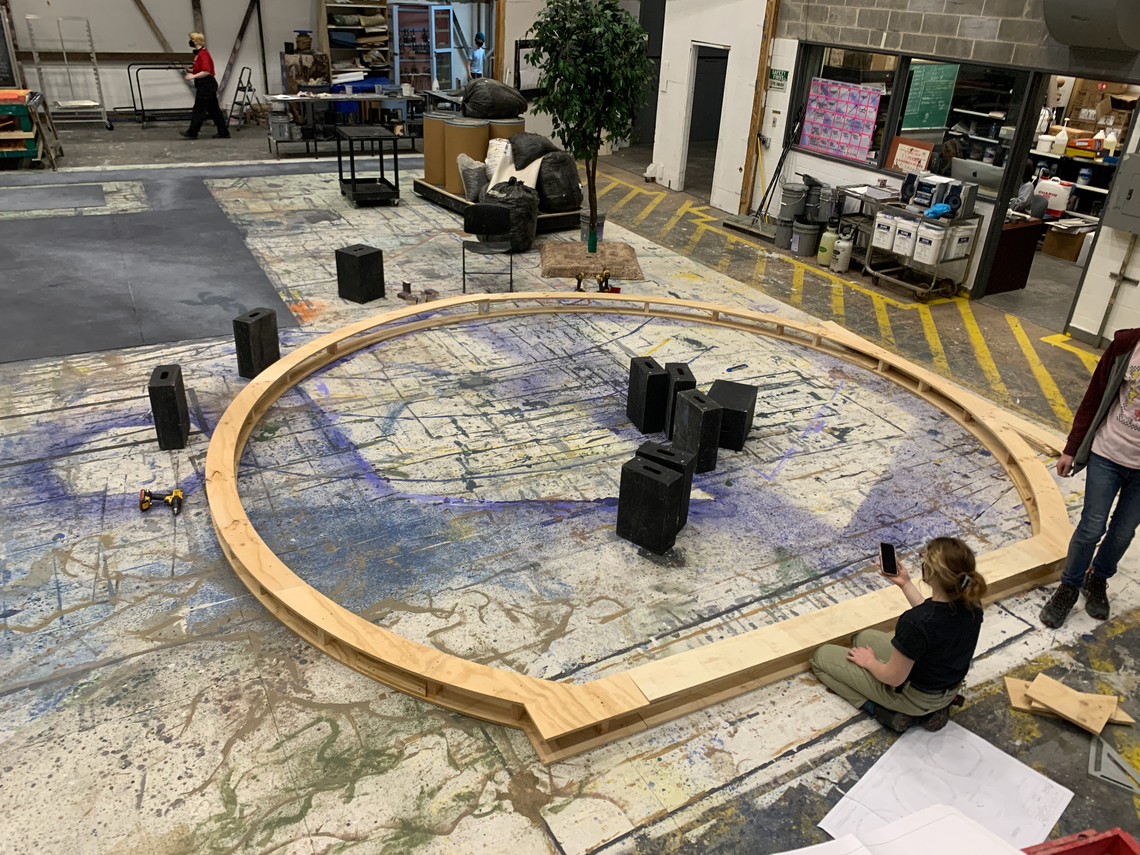 Outer Ring being Assembled