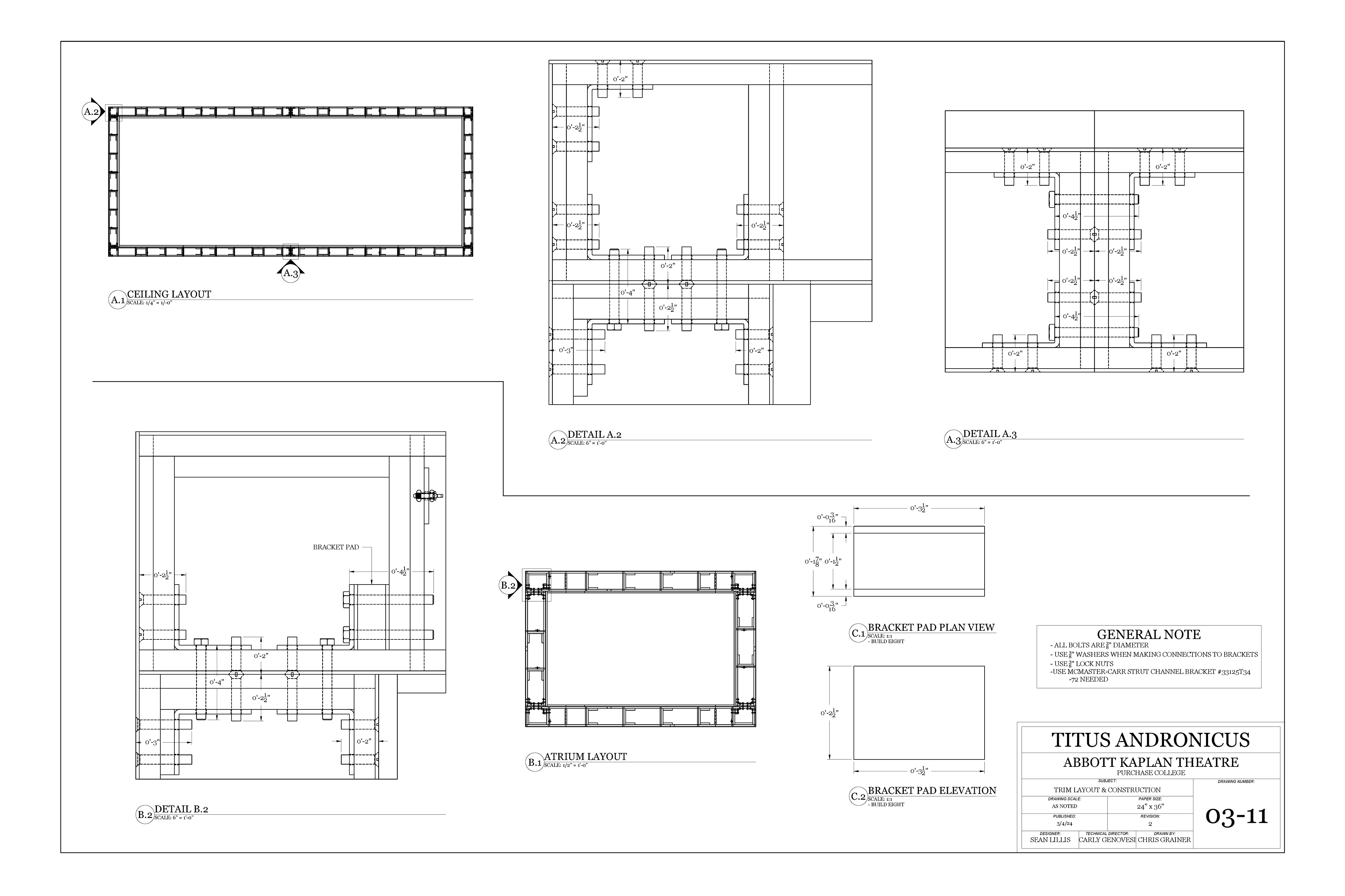 Drafting: Section Connections