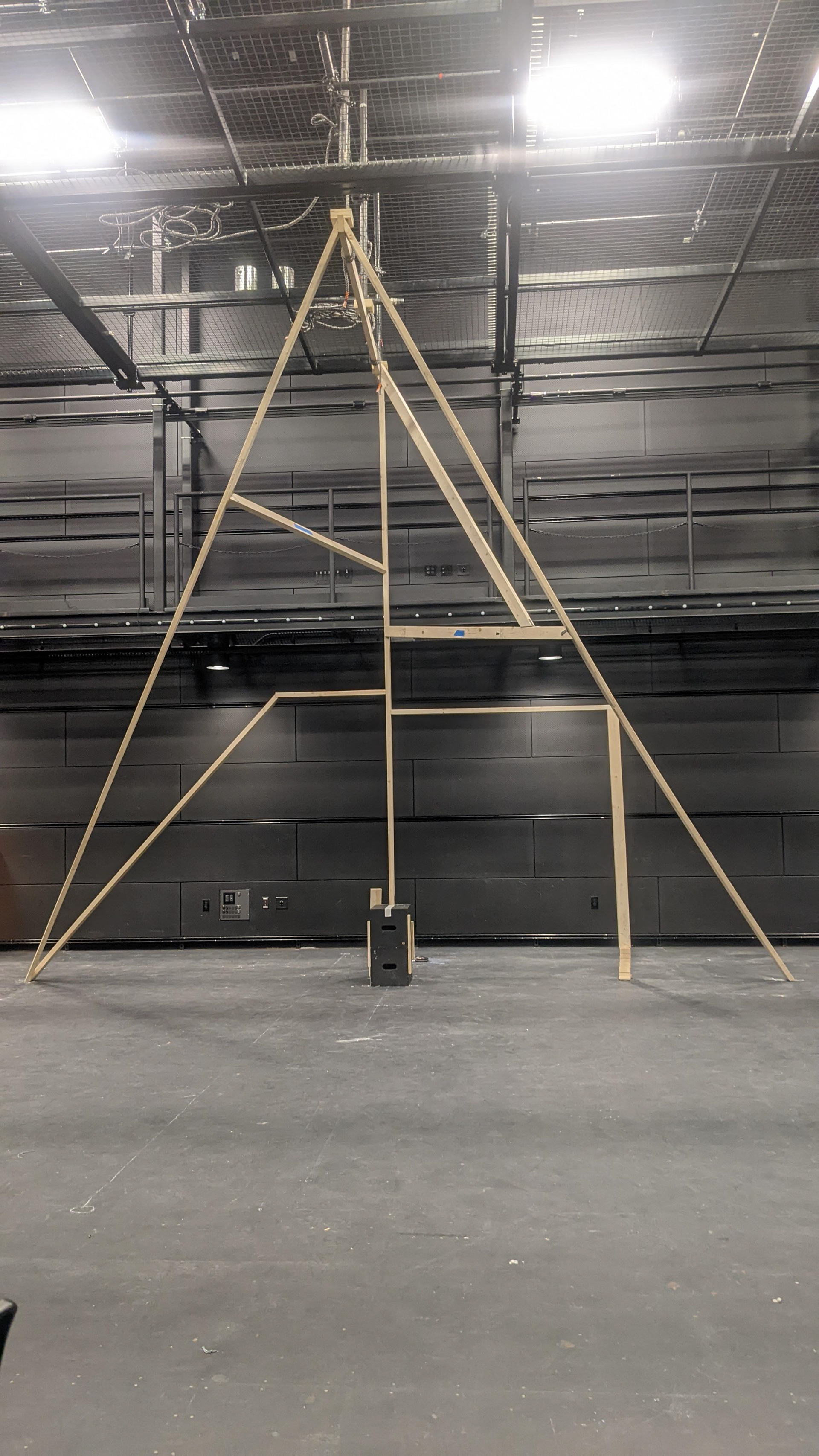 Dry-fit of Pyramid Before Paint