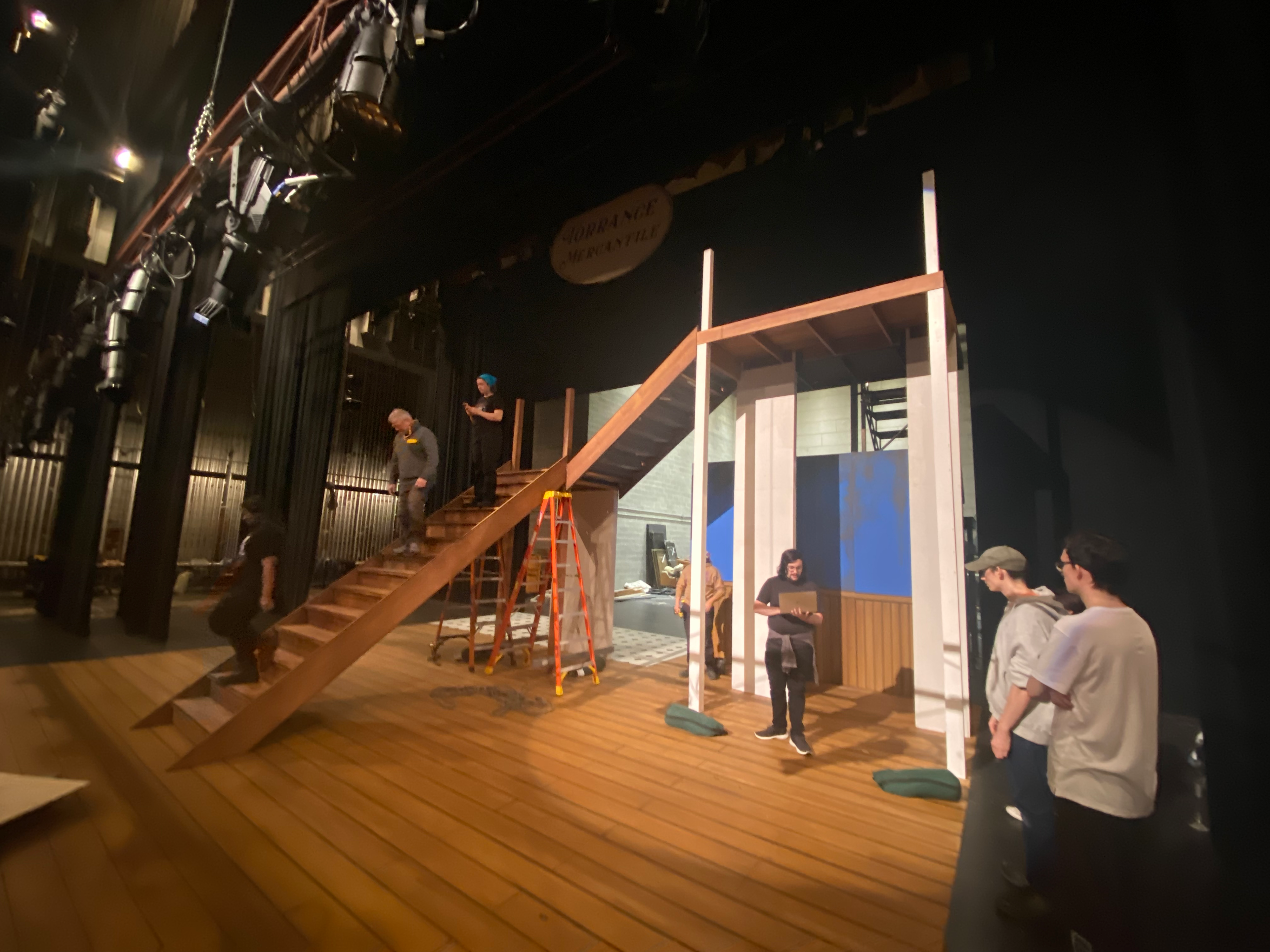 Process Photo-Before Muslin Wall