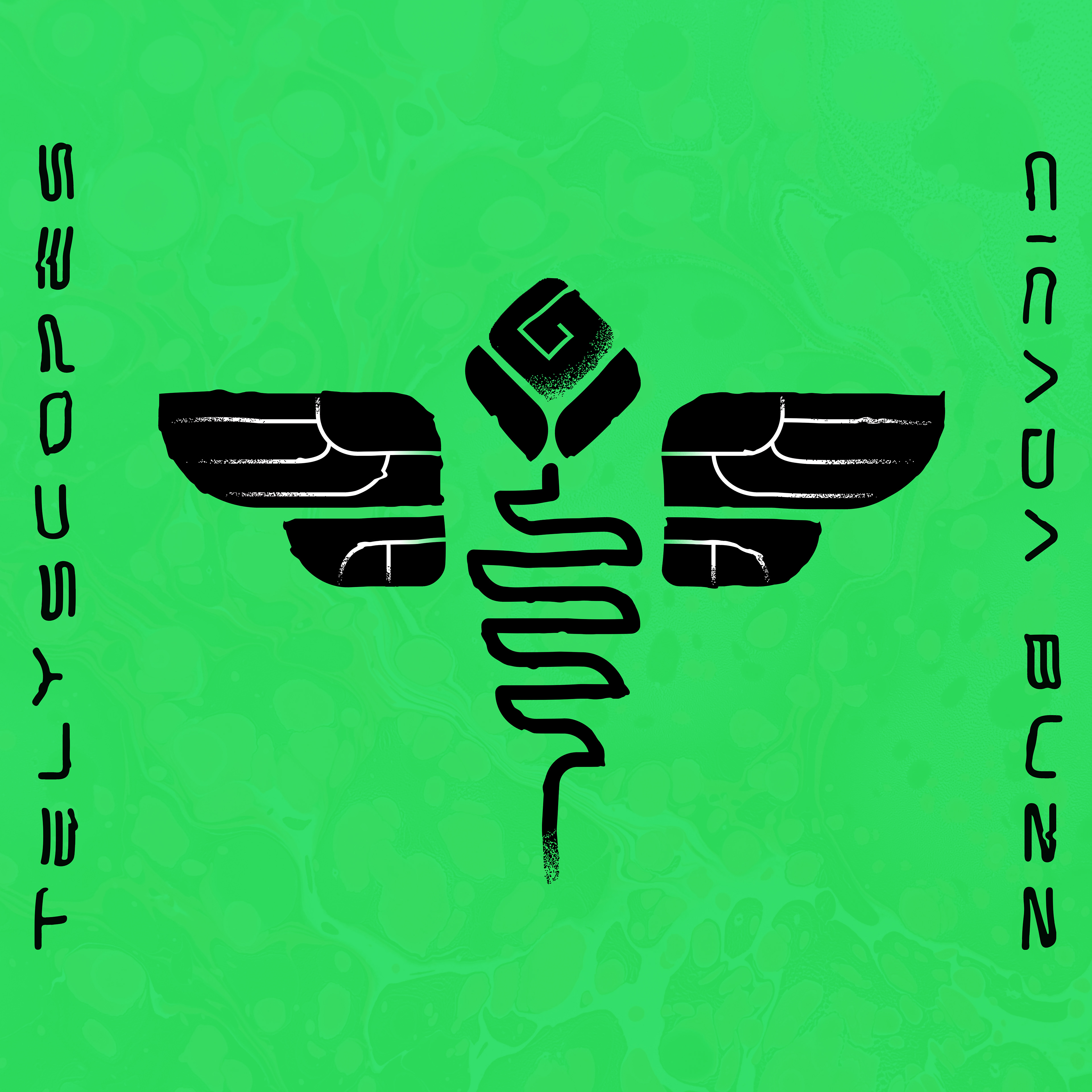 Album Cover for Telyscopes' "Cicada Buzz"