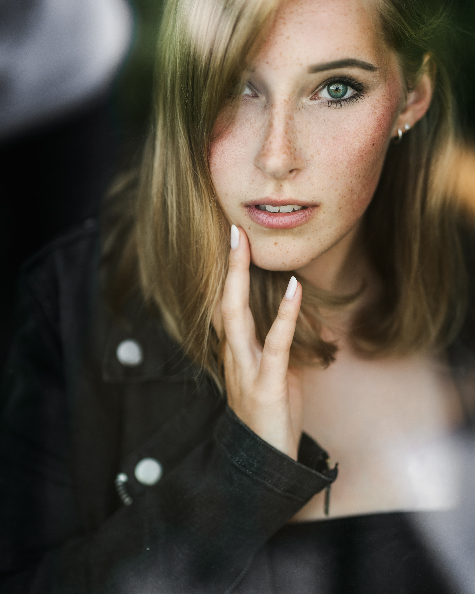 Portraitaufnahme Close-Up von Katharina in Unna von Marcel Orry Claer