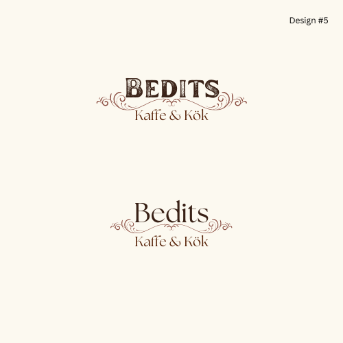 They wanted to see this design in different fonts.