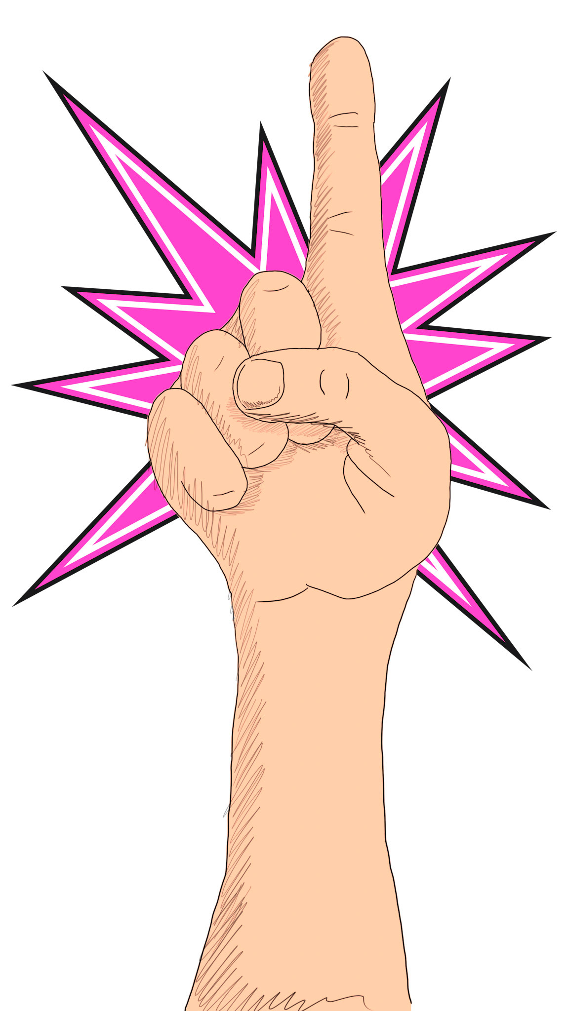 Hand illustration