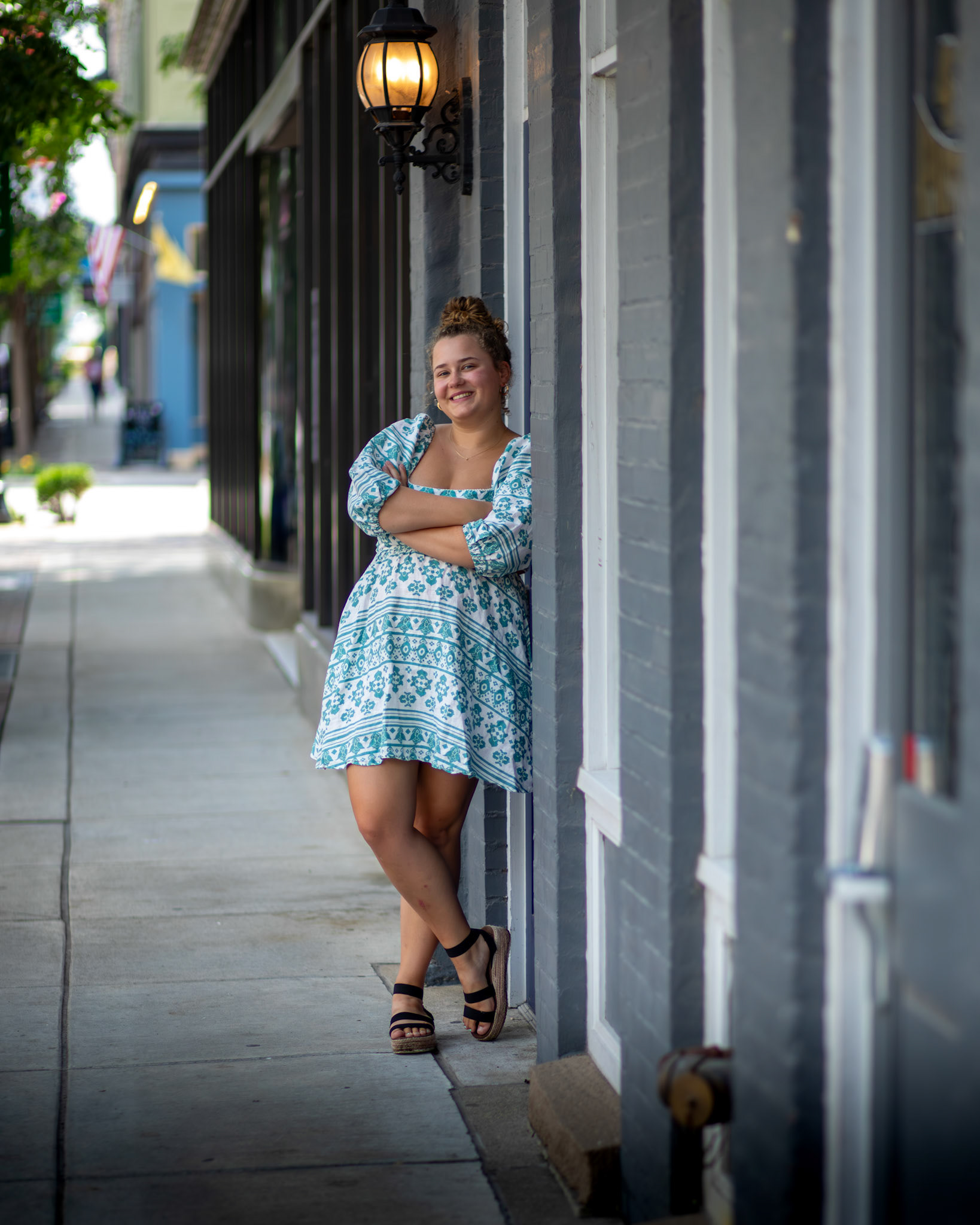 Young woman senior portrait