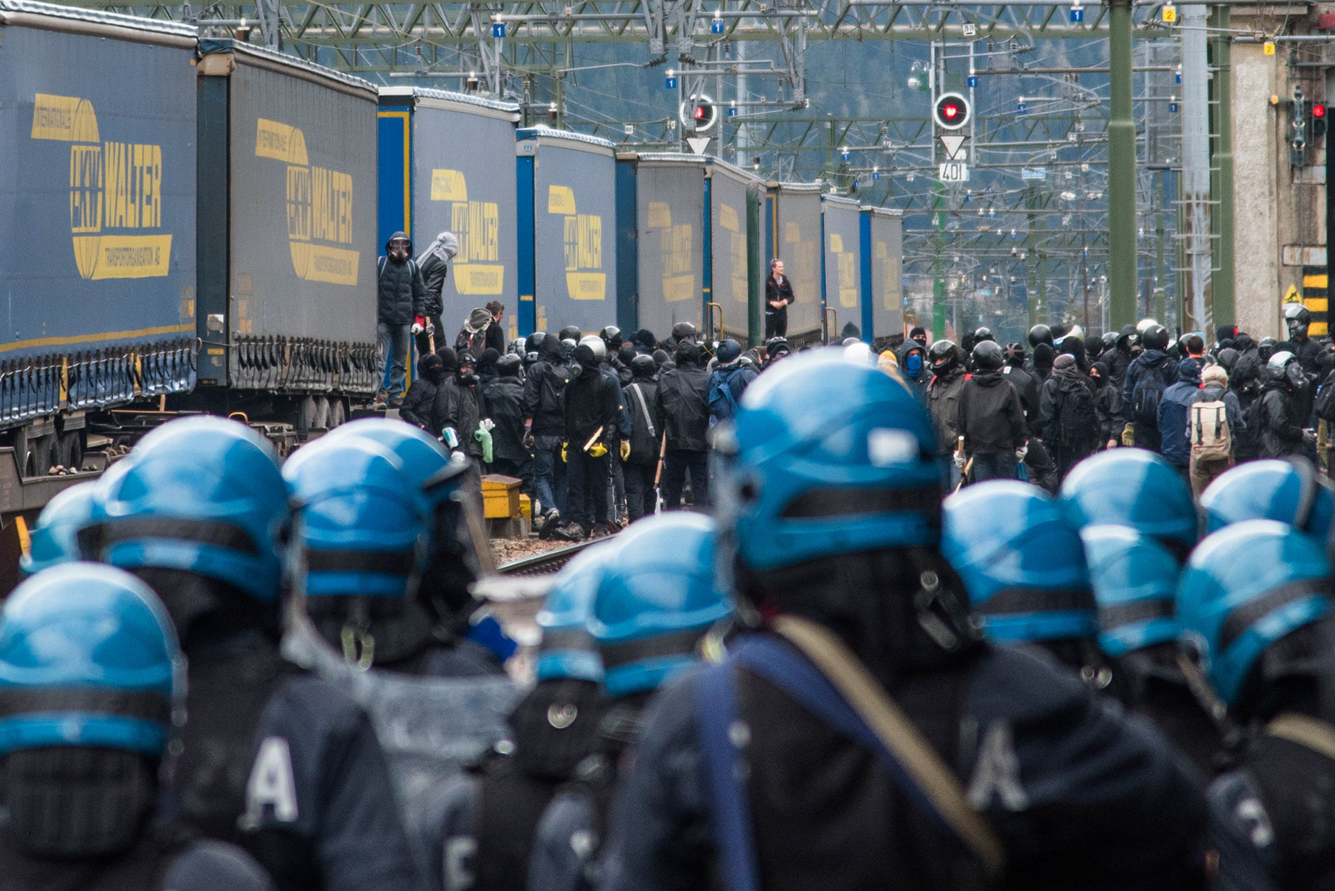 Demo gegen Grenzschließungen, Brenner 2016