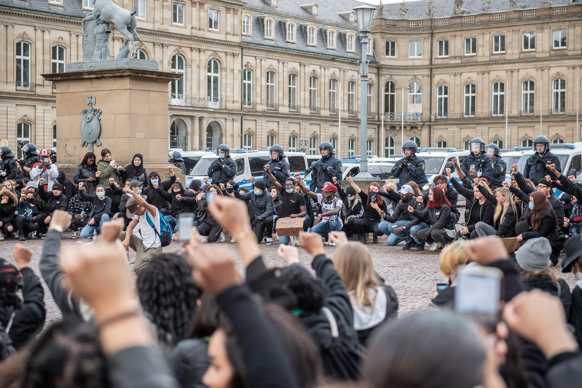 Black Lives Matter Demo, Stuttgart 2020