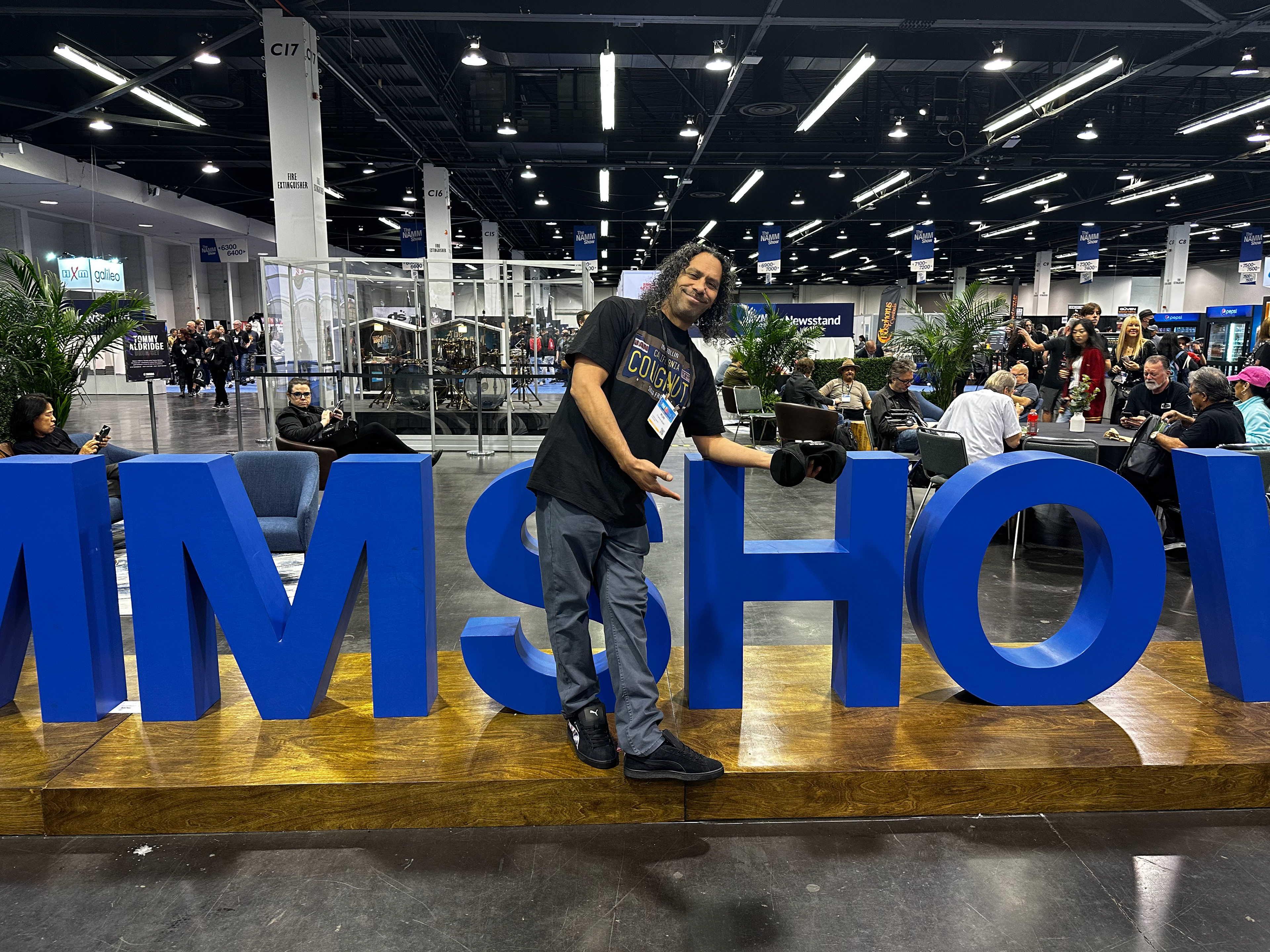 Run getting inspired at the NAMM convention.