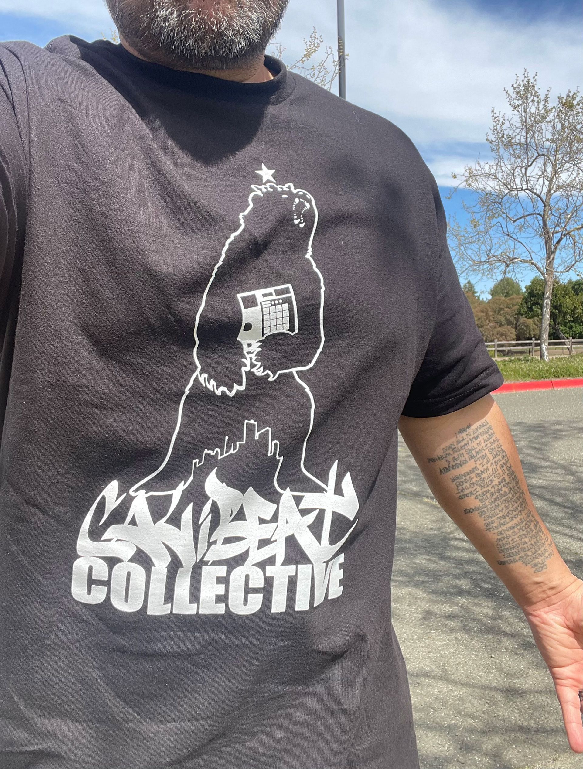 J-Def sporting his new CBC Shirt.