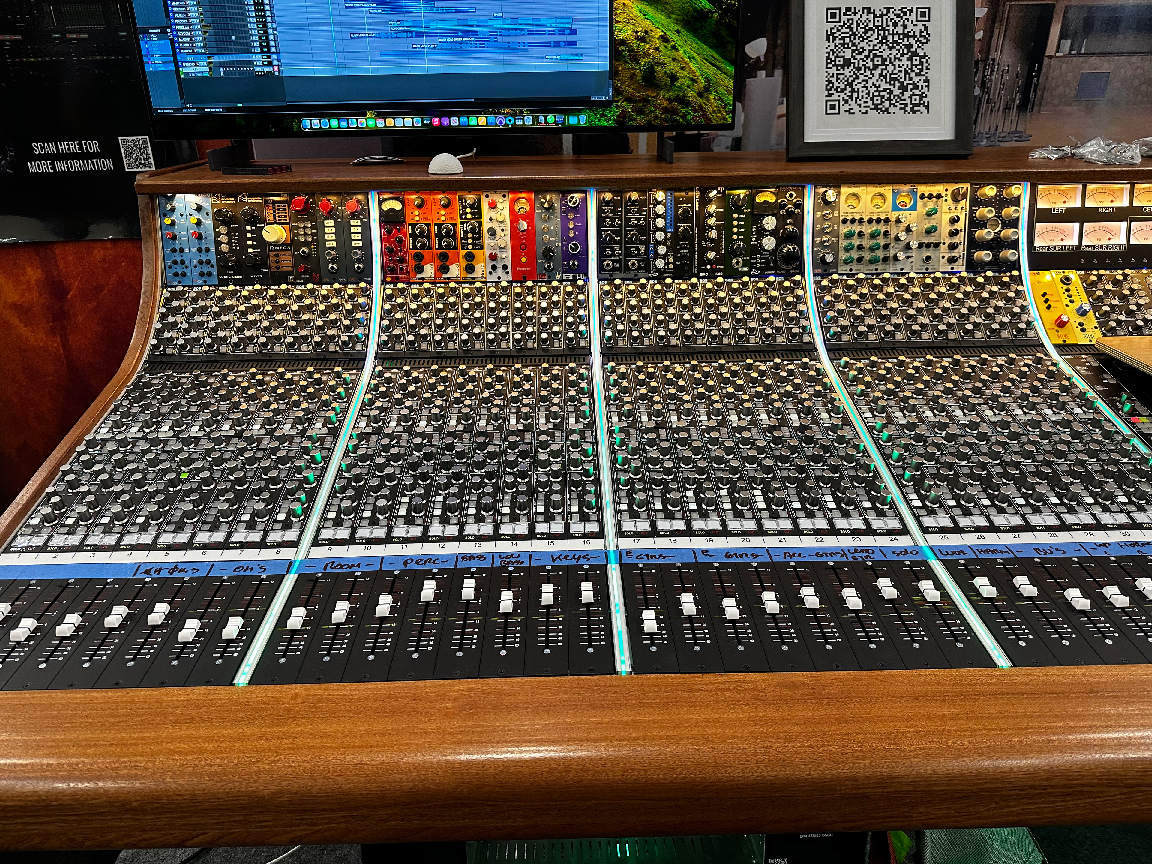 Some of the more amazing mixing boards from the NAMM convention.