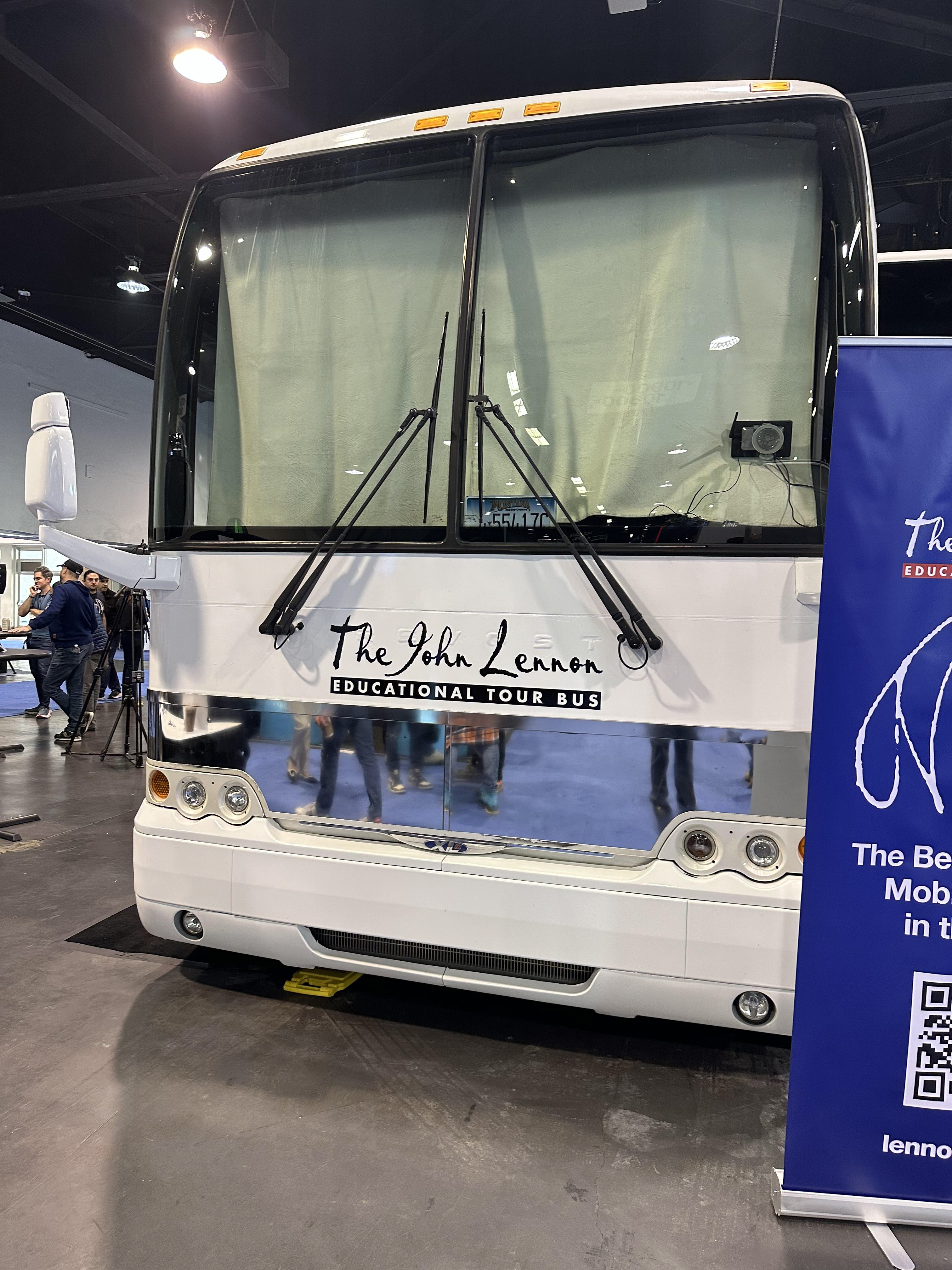 The John Lennon bus.