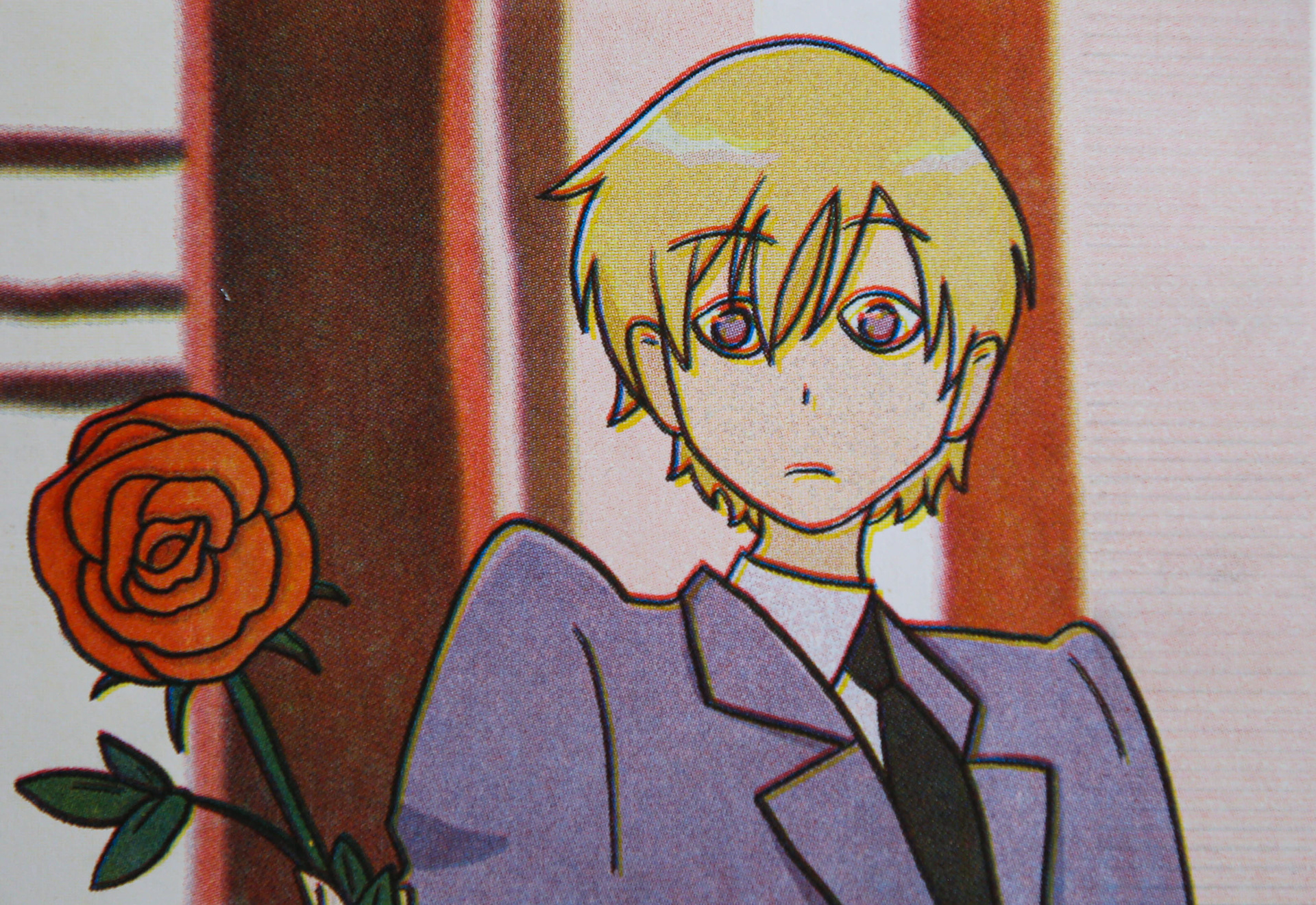 Ouran High School Host Club Tamaki Risograph Print