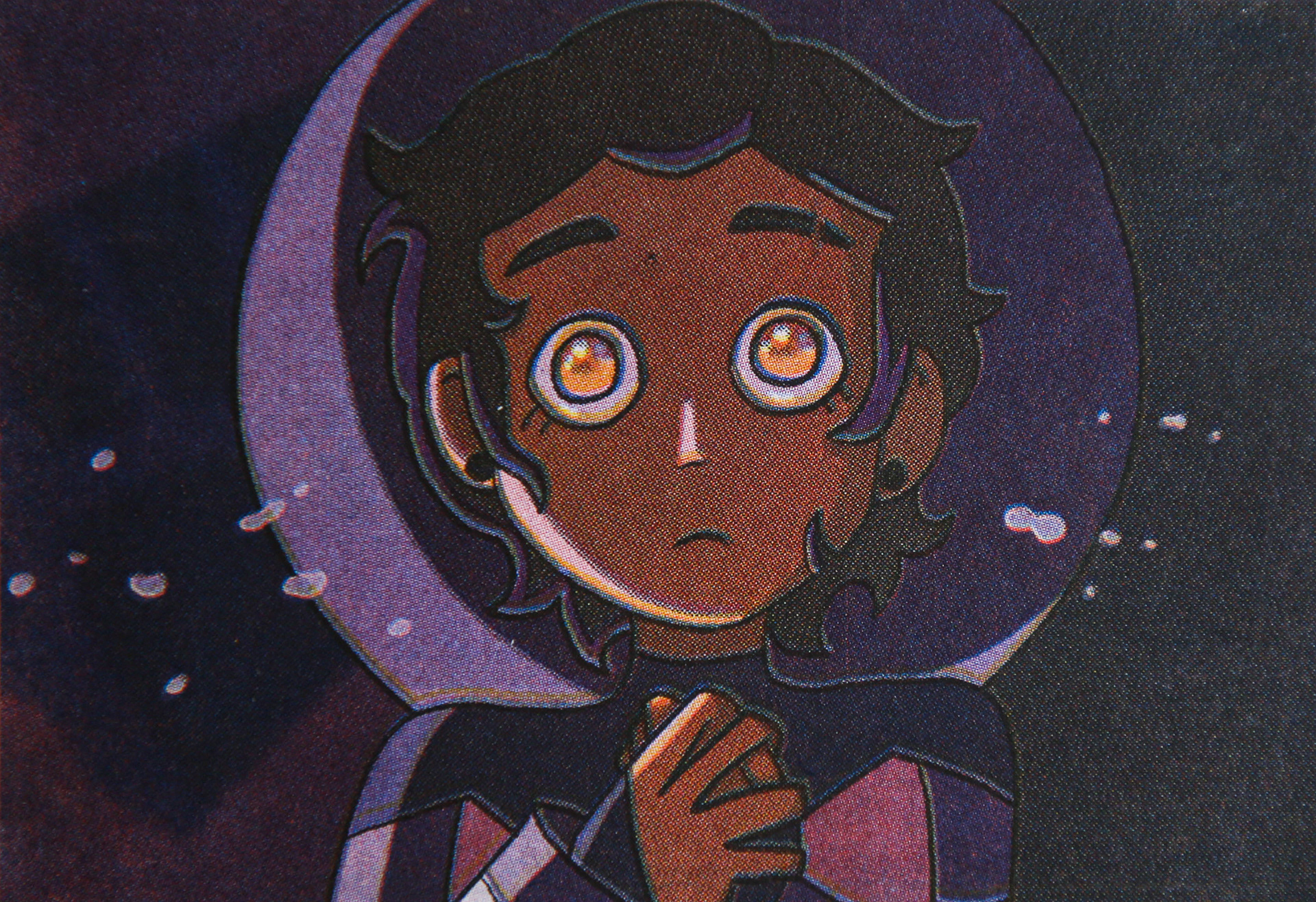 The Owl House Luz Risograph Print