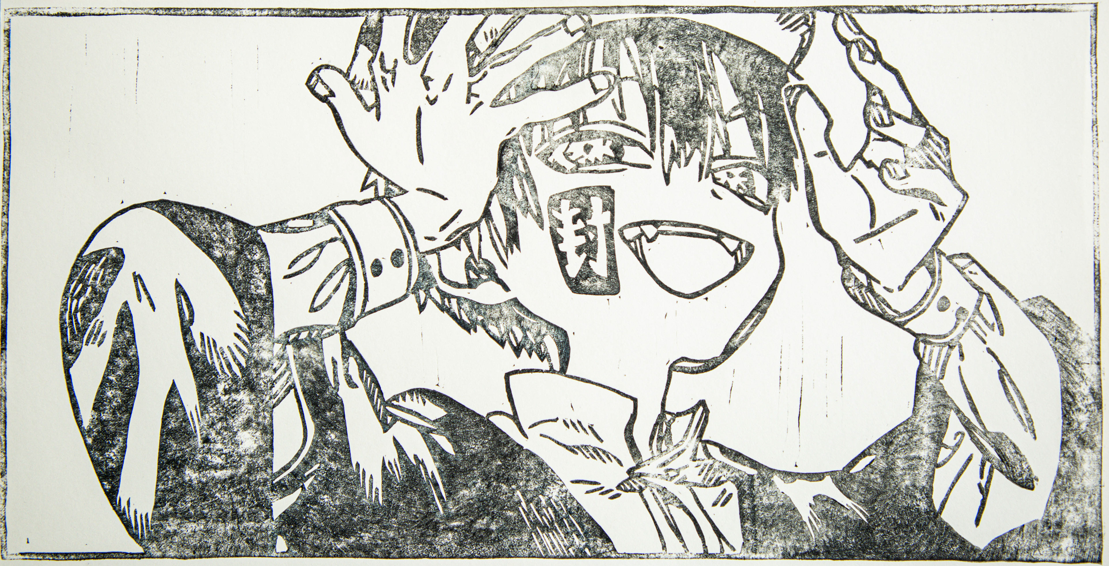 Jibaku Shounen Hanako-Kun Relief Print