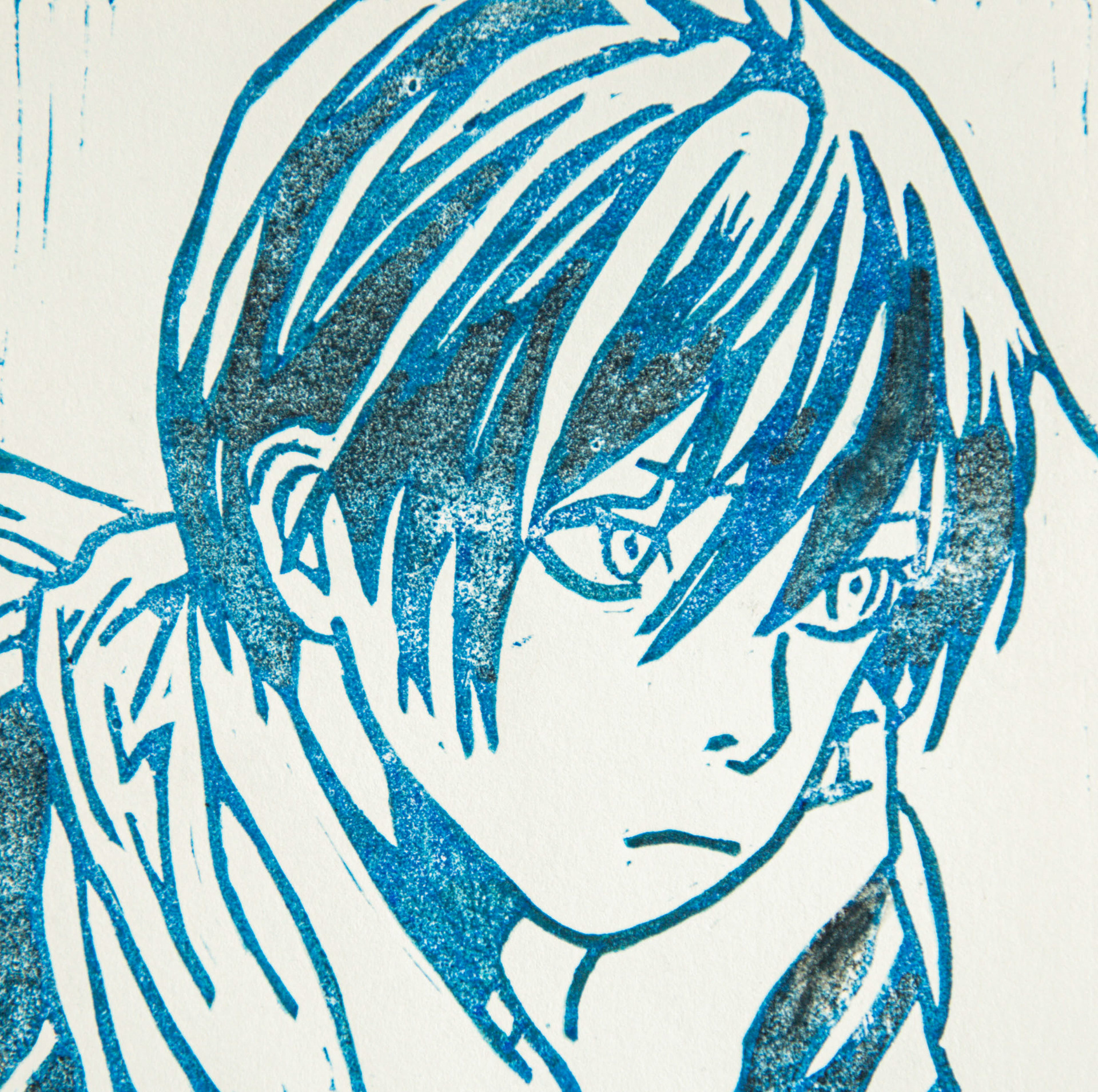 Noragami Relief Print