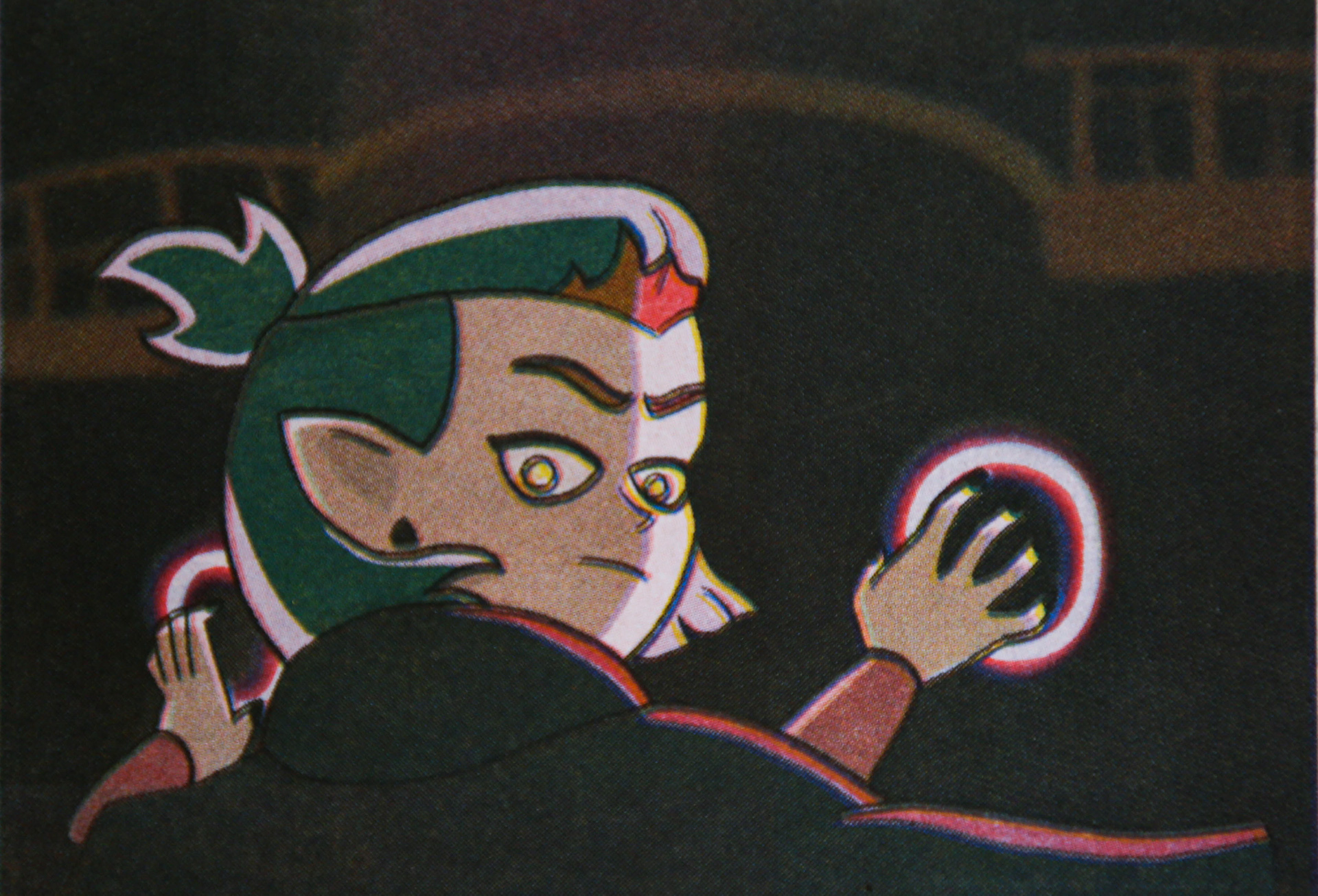 The Owl House Amity Risograph Print