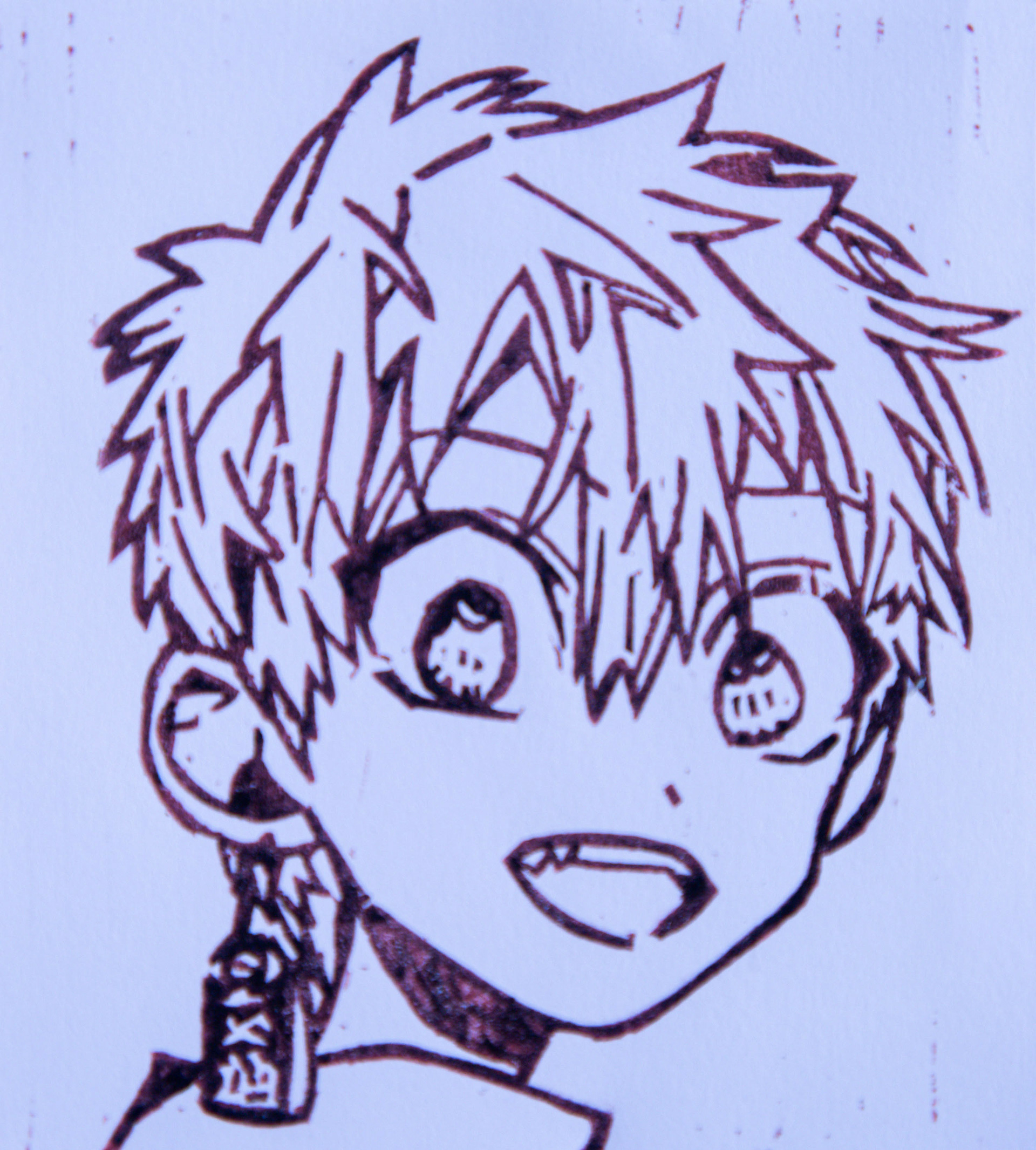 Jibaku Shounen Hanako-Kun Relief Print