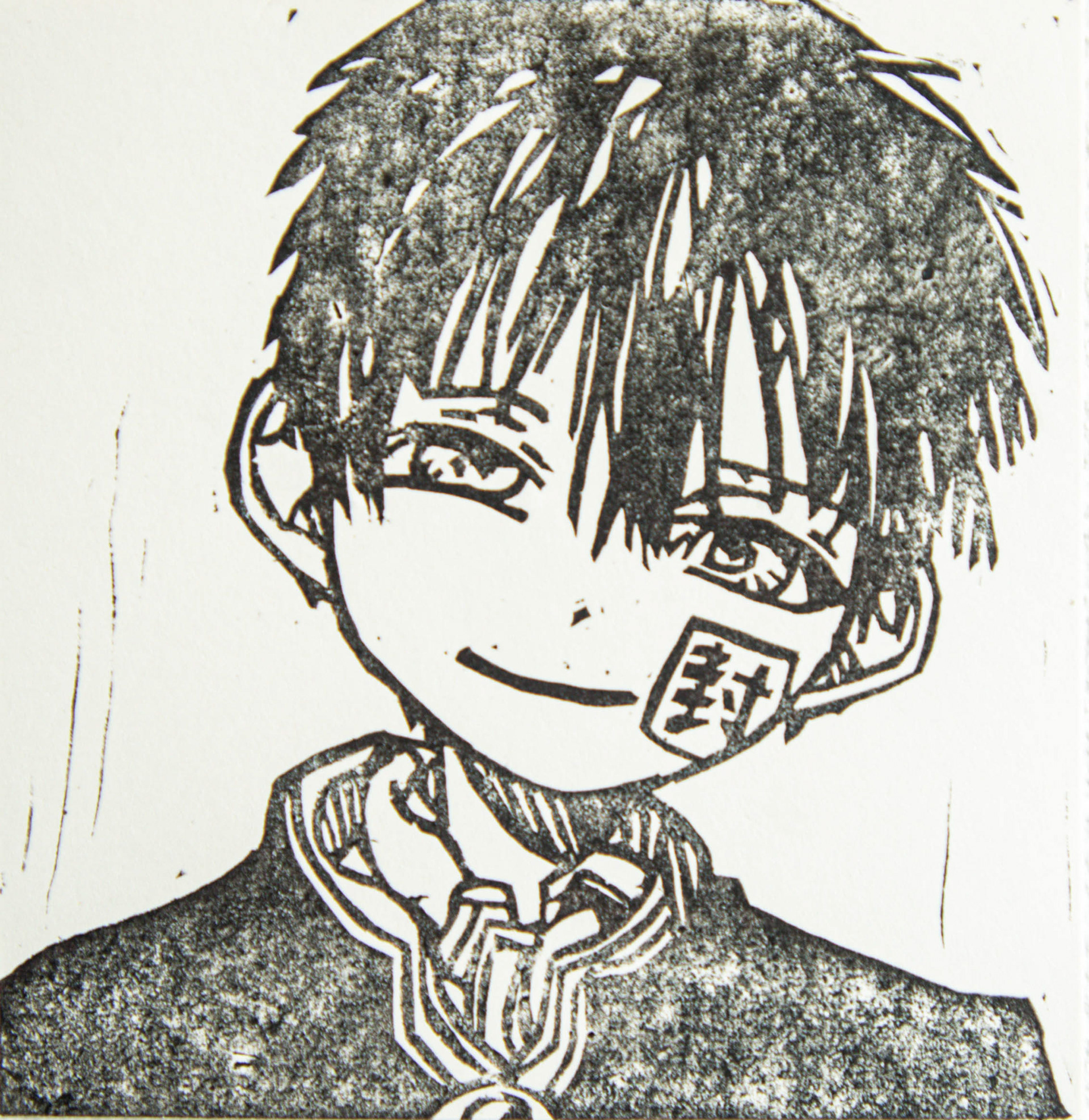 Jibaku Shounen Hanako-Kun Relief Print