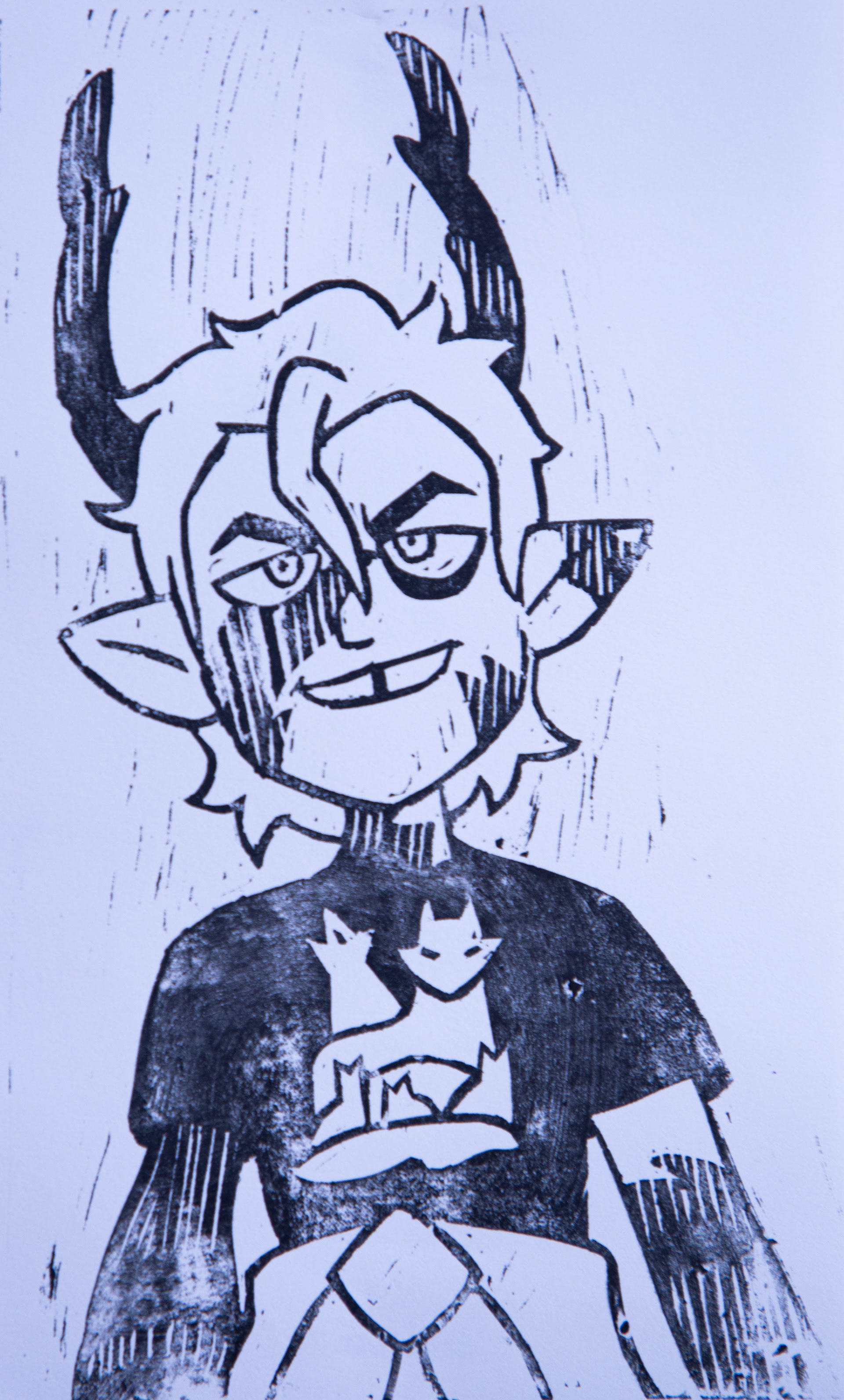 The Owl House Hunter Relief Print