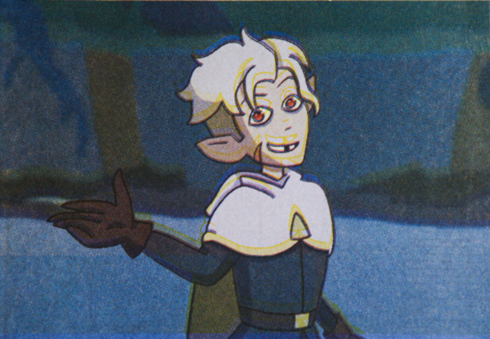 The Owl House Hunter Risograph Print