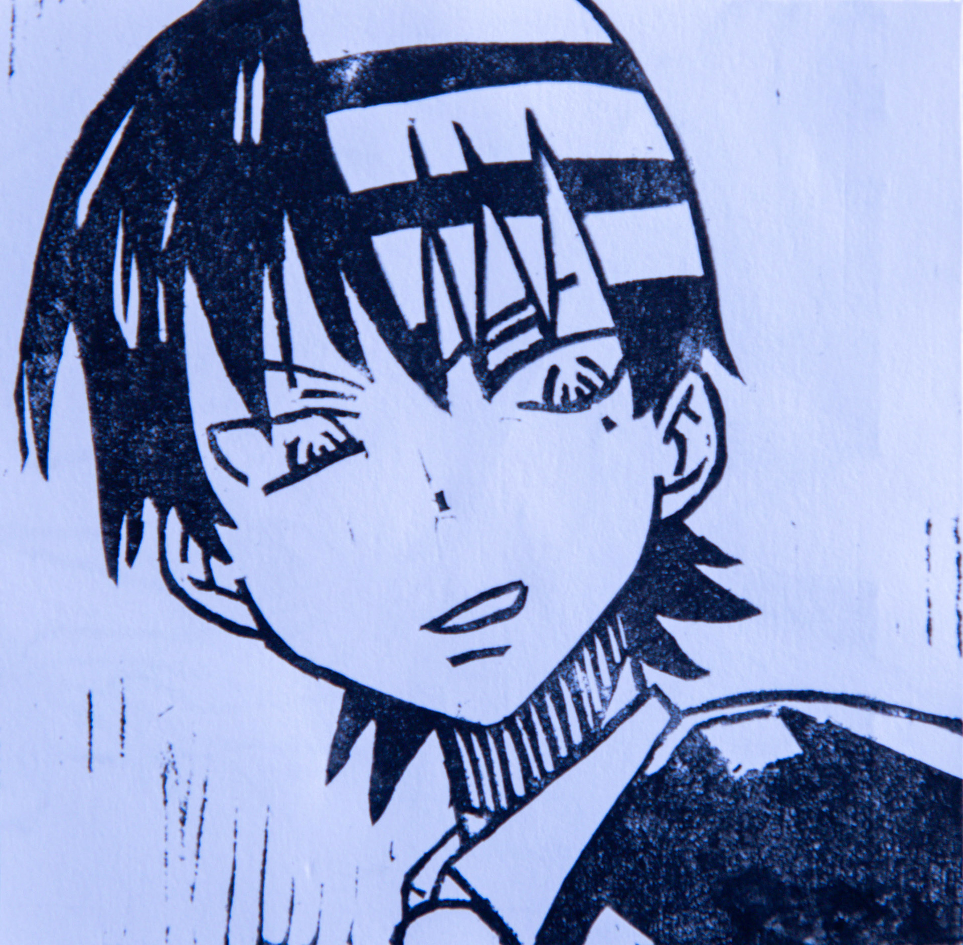 Soul Eater Relief Print