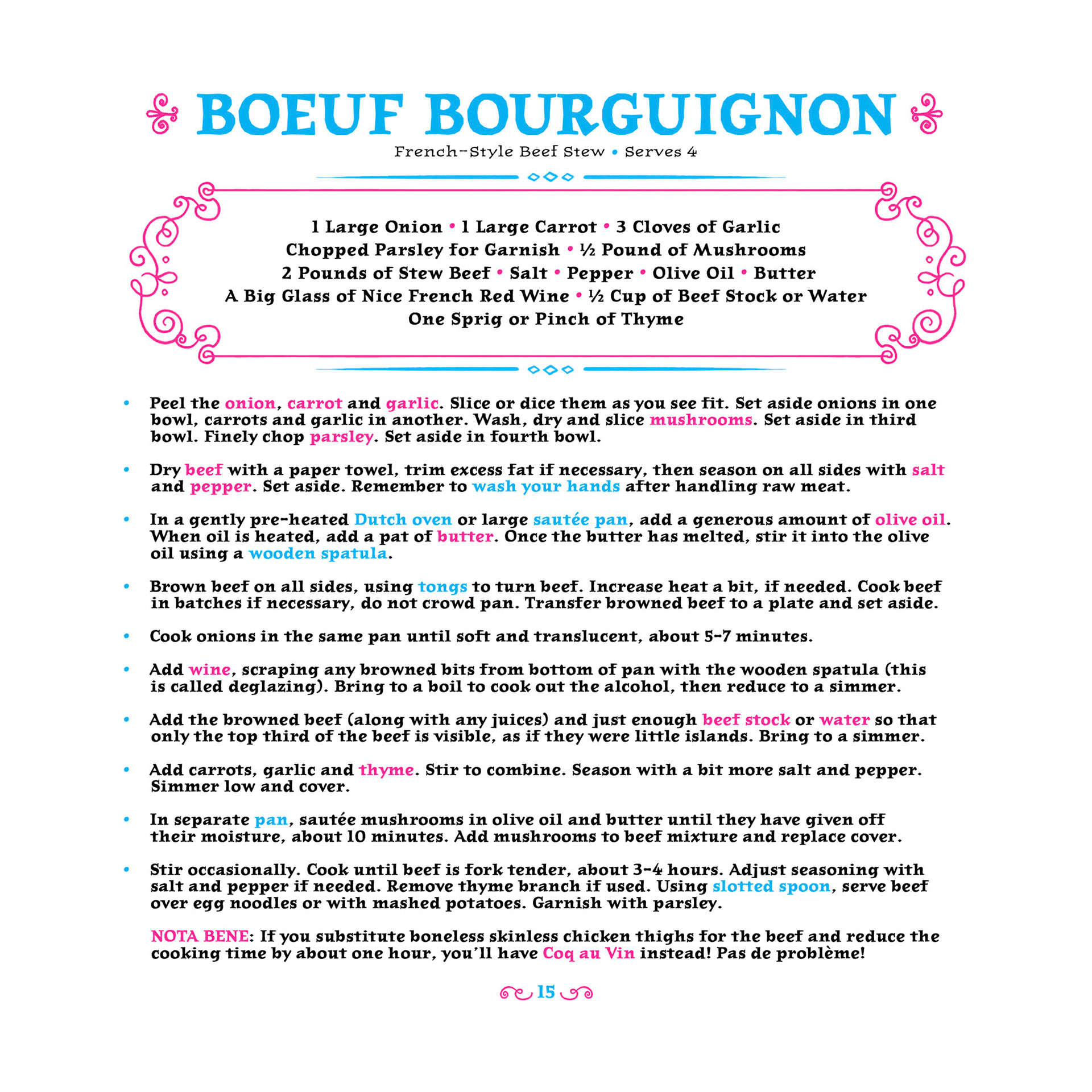 Boeuf Bourgignon