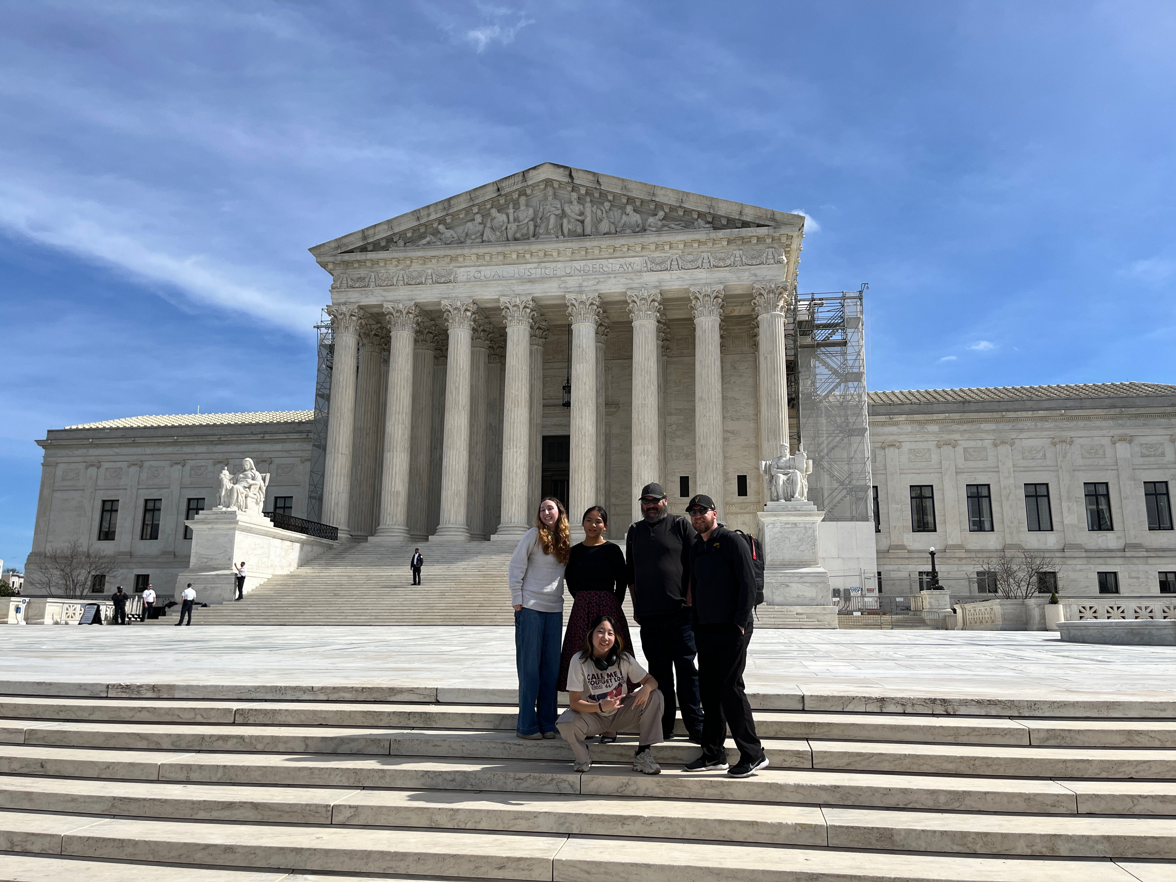 ASU CARD students at SCOTUS