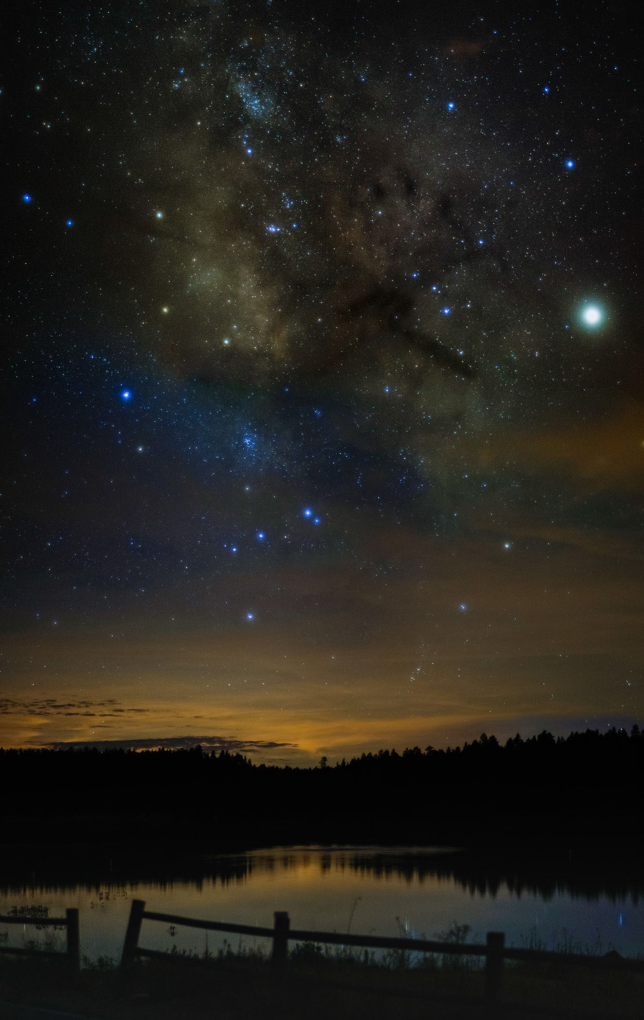 Milky Way at Lake Mary