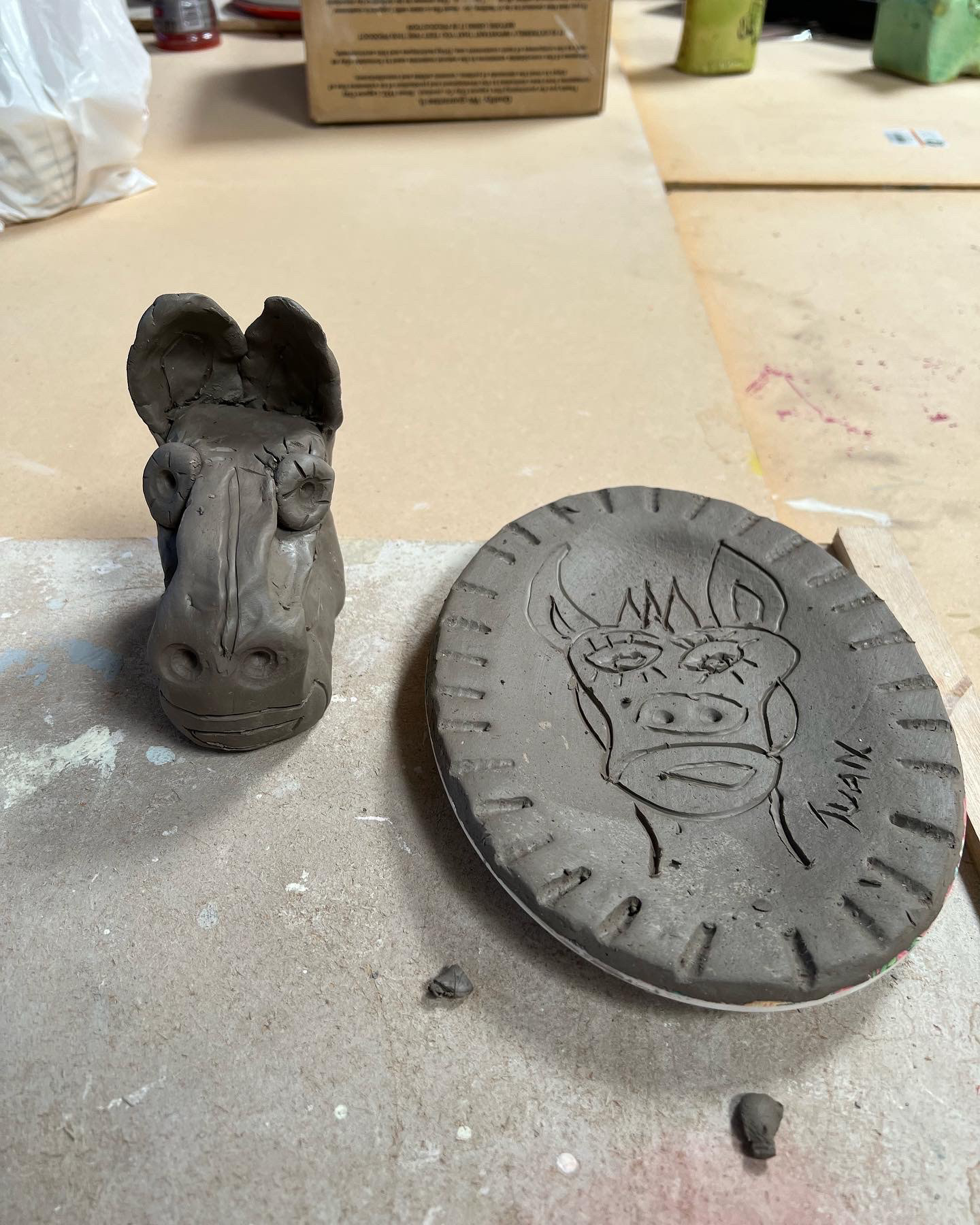 The Puppy Chulos are Ceramic Chulos   by Juan Escobedo 