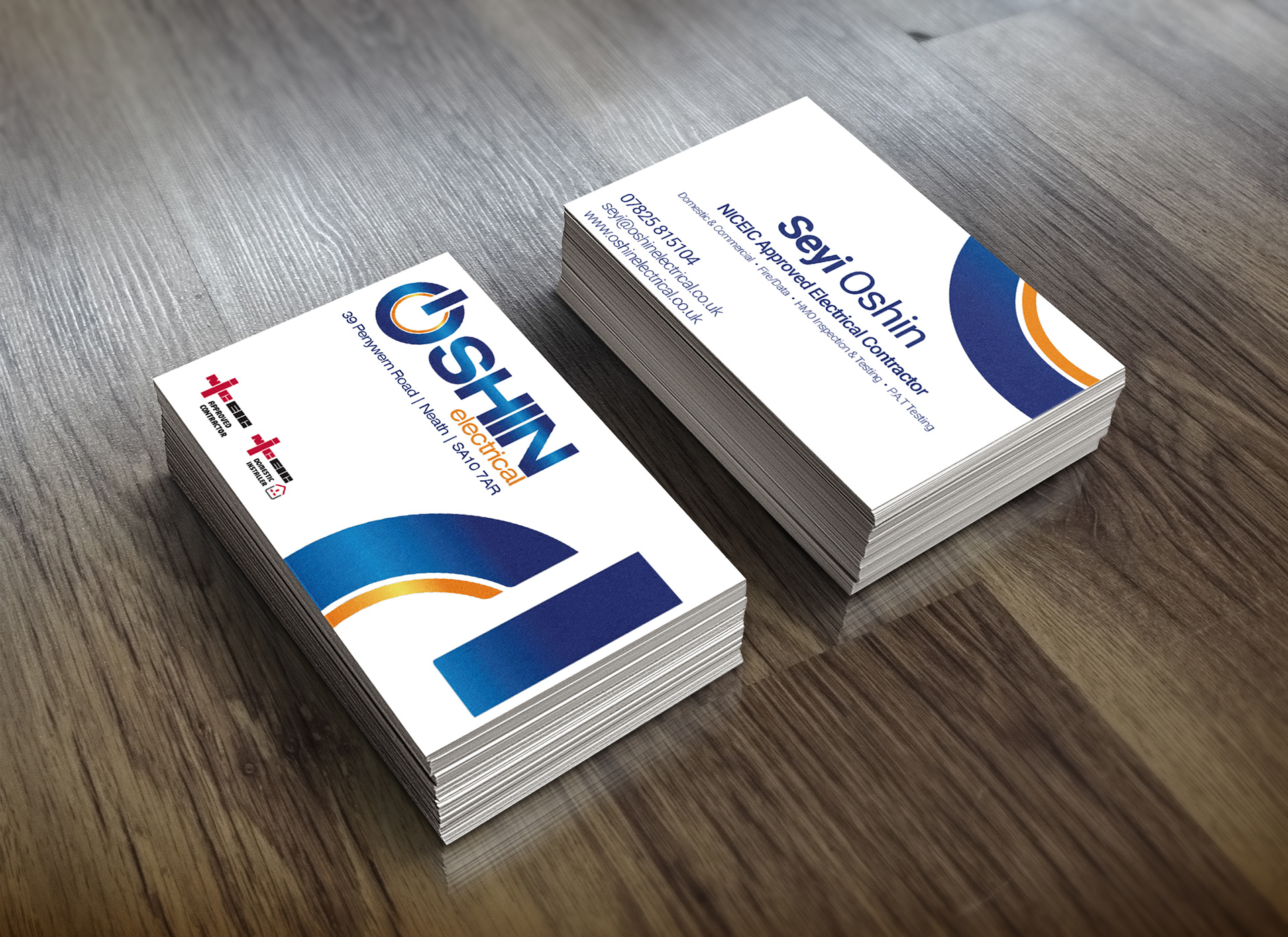 Business card design