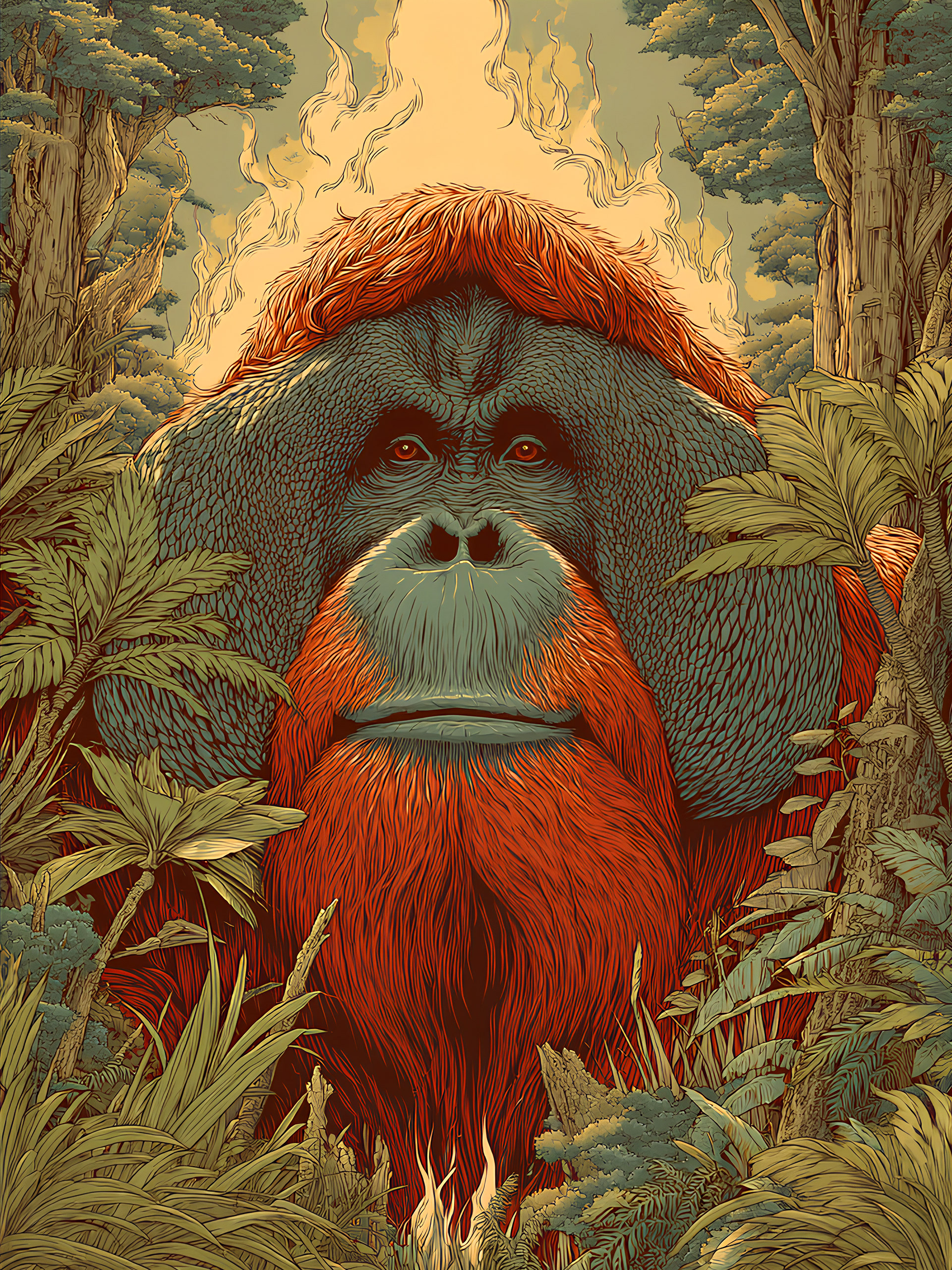 Deep Woods Orangutan