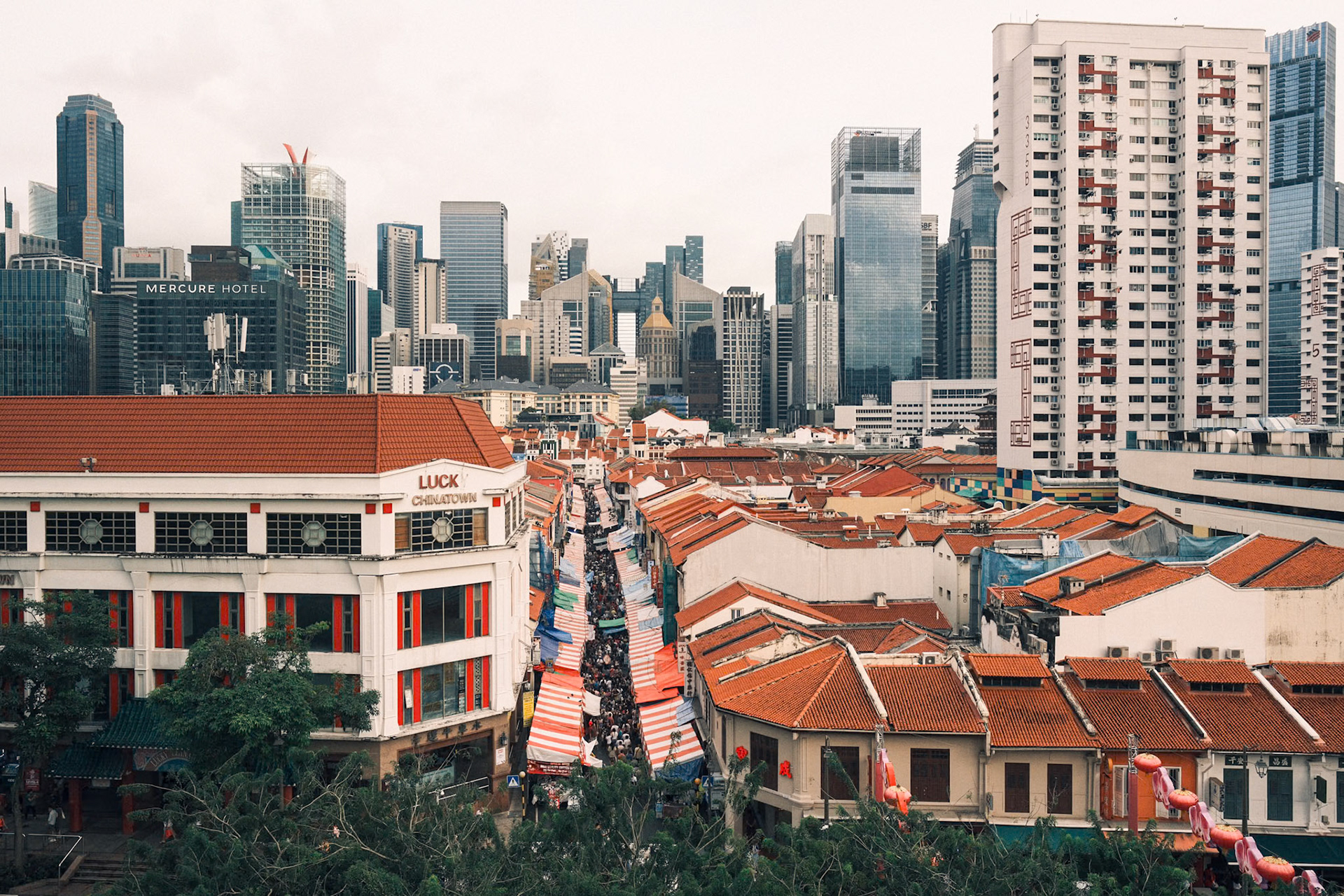 temple street CNY market, 2025