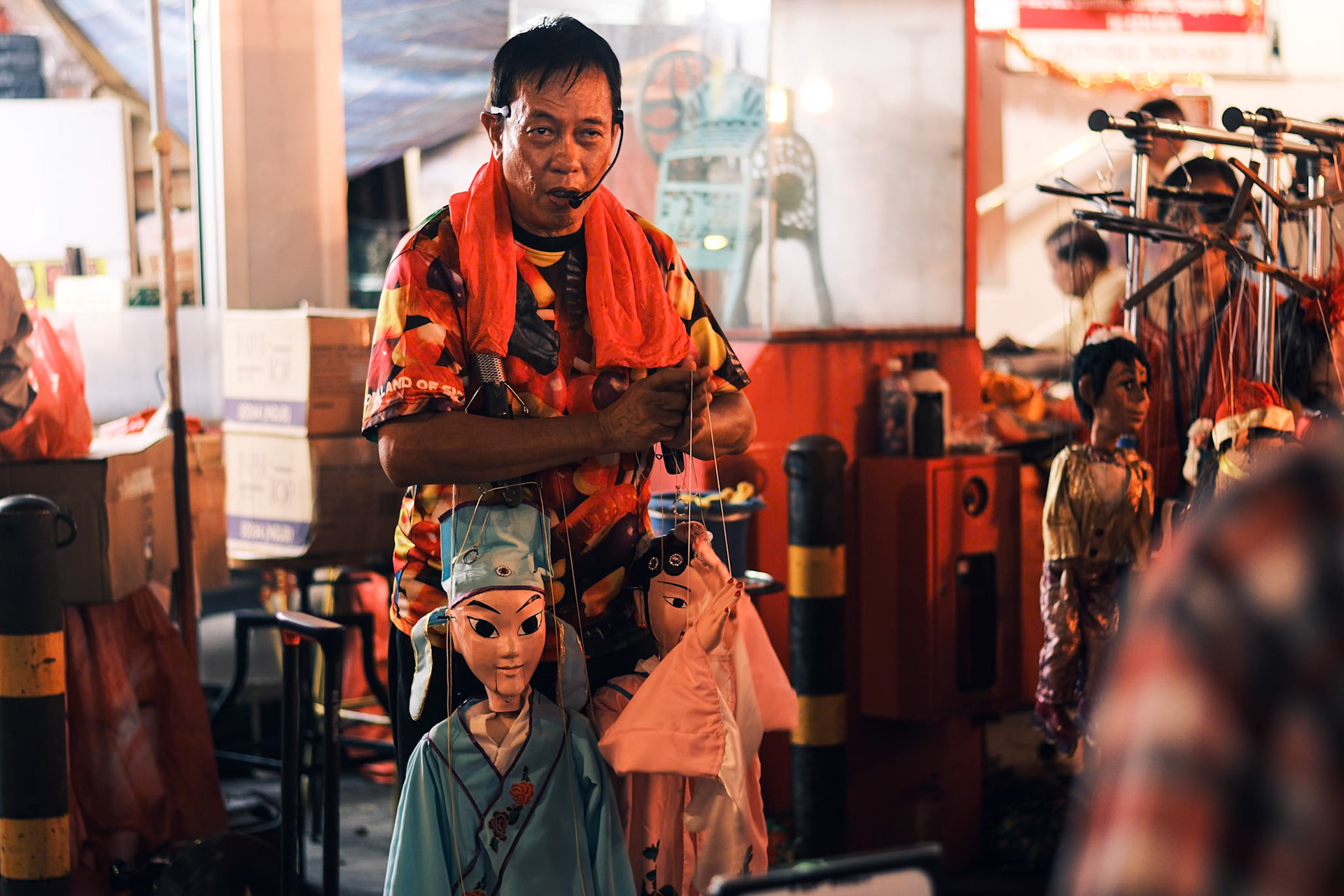 puppet show CNY, 2025